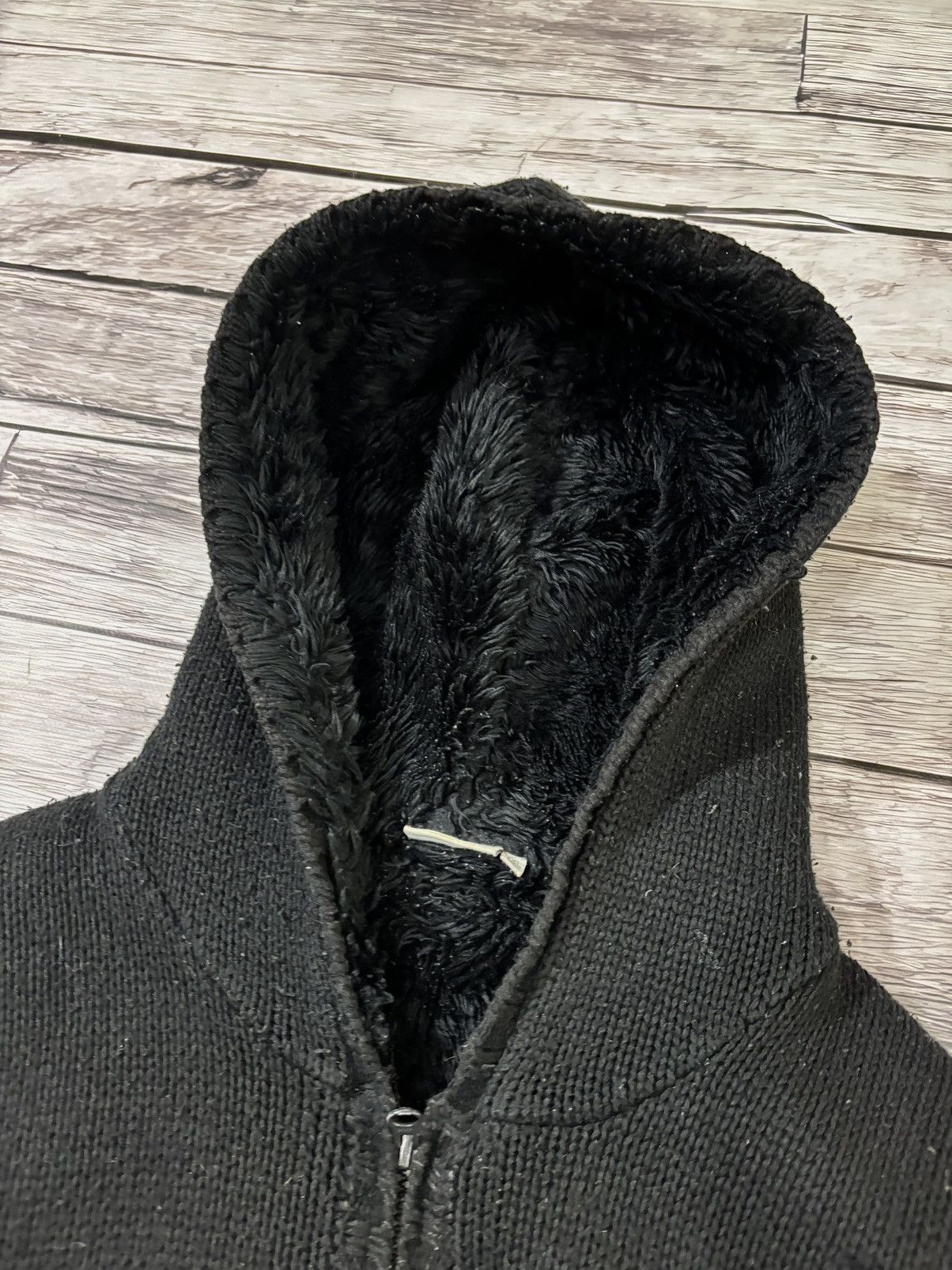 Hysteric Glamour × If Six Was Nine VTG Y2K AVANT GARDE IF SIX WAS NINE STYLE MOHAIR FUR HOODIE Size US L / EU 52-54 / 3 - 3 Thumbnail