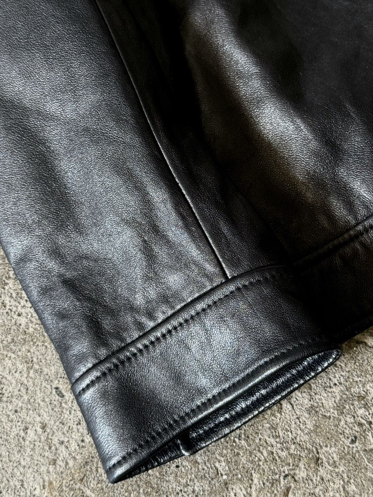 Balenciaga Balenciaga - 1997 - Nicolas Ghesquière - Moto Leather Jacket Size US L / EU 52-54 / 3 - 5 Thumbnail