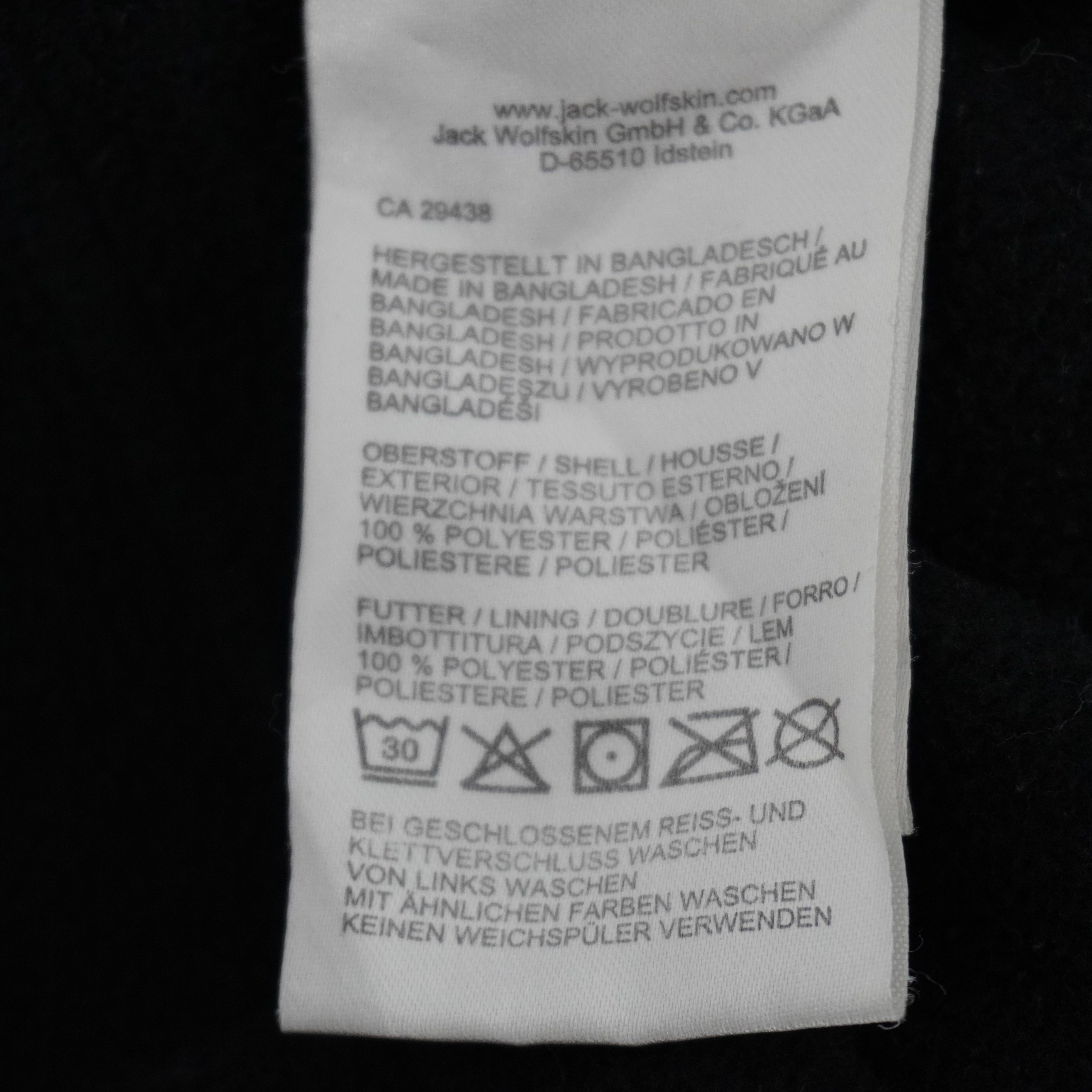 Jack Wolfskin Men's Jack Wolfskin Black Sweater Size US S / EU 44-46 / 1 - 12 Thumbnail