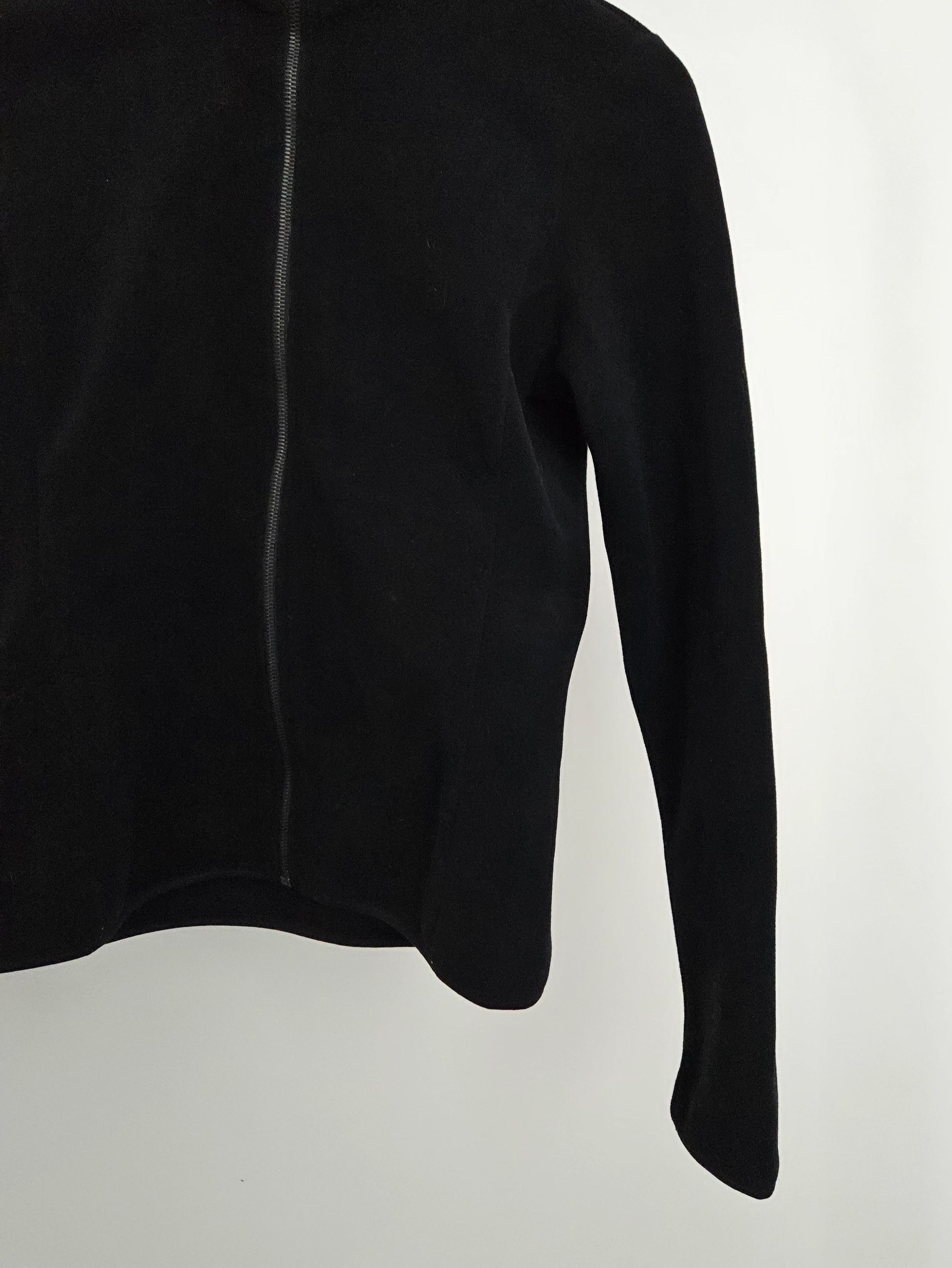 Prada Prada sport red tab ninja fleece hoodie asymmetric zip Size M / US 6-8 / IT 42-44 - 3 Thumbnail
