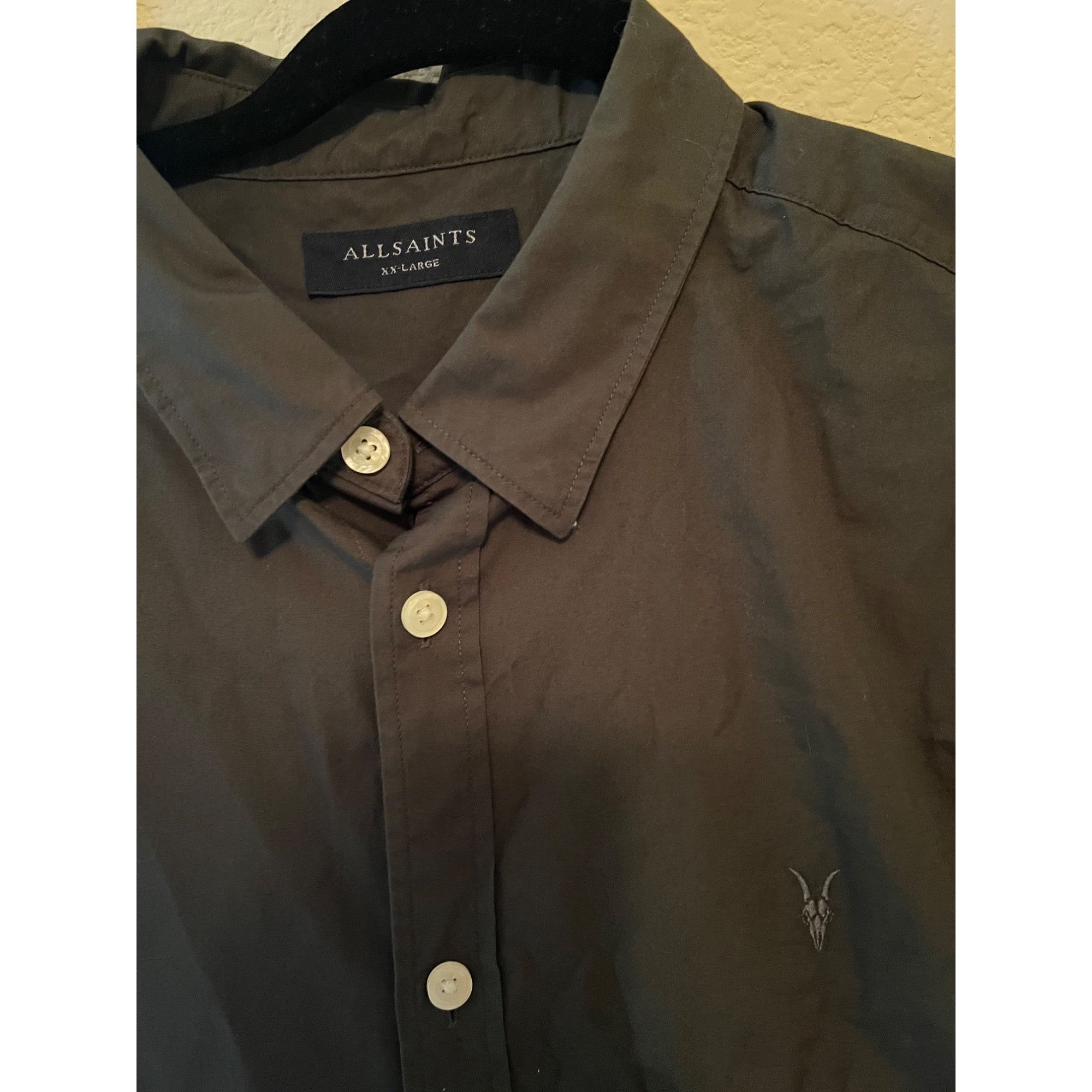 Allsaints Allsaints Riviera Short Sleeve Button Up - Size XXL Size US XXL / EU 58 / 5 - 3 Thumbnail