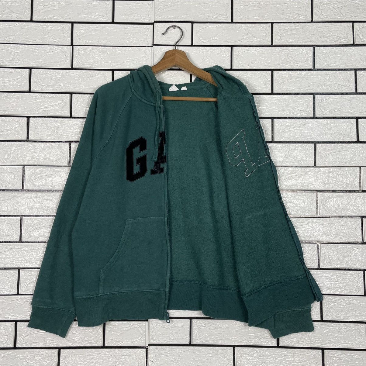 Gap Gap Big Logo Zipper Hoodie Size US M / EU 48-50 / 2 - 9 Thumbnail