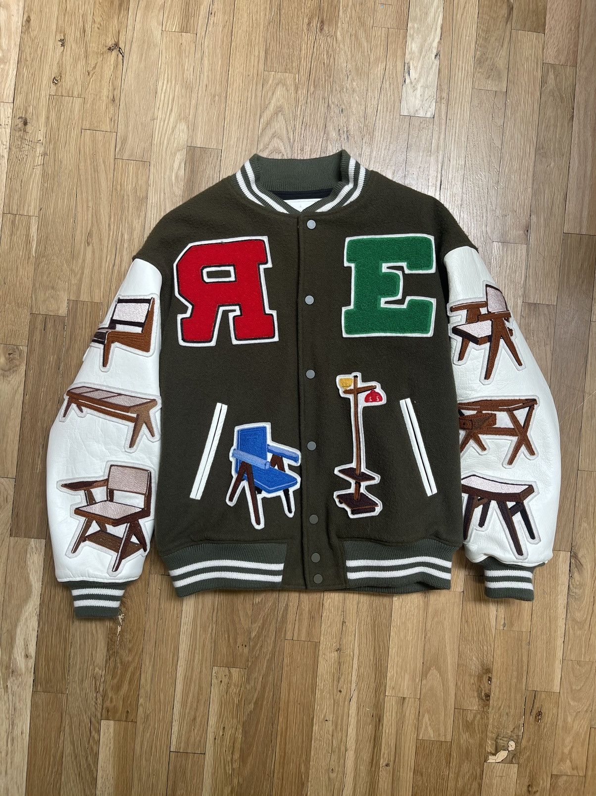 READYMADE Chair varsity jacket M | Grailed