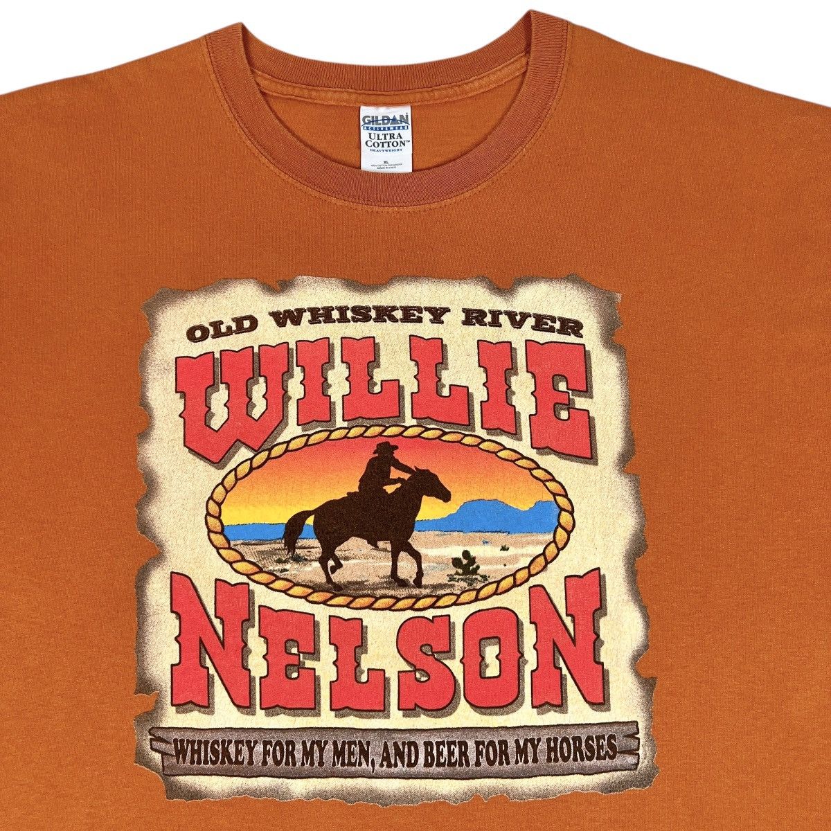 Band Tees 90s Vintage Willie Nelson Tour Tee Size US XL / EU 56 / 4 - 3 Thumbnail