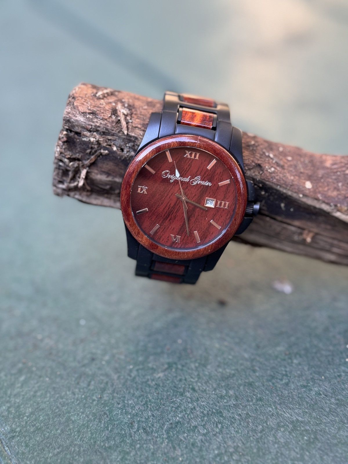 Other Original Grain Classic 43mm Rosewood/Black – Miyota Quartz Size ONE SIZE - 1 Thumbnail