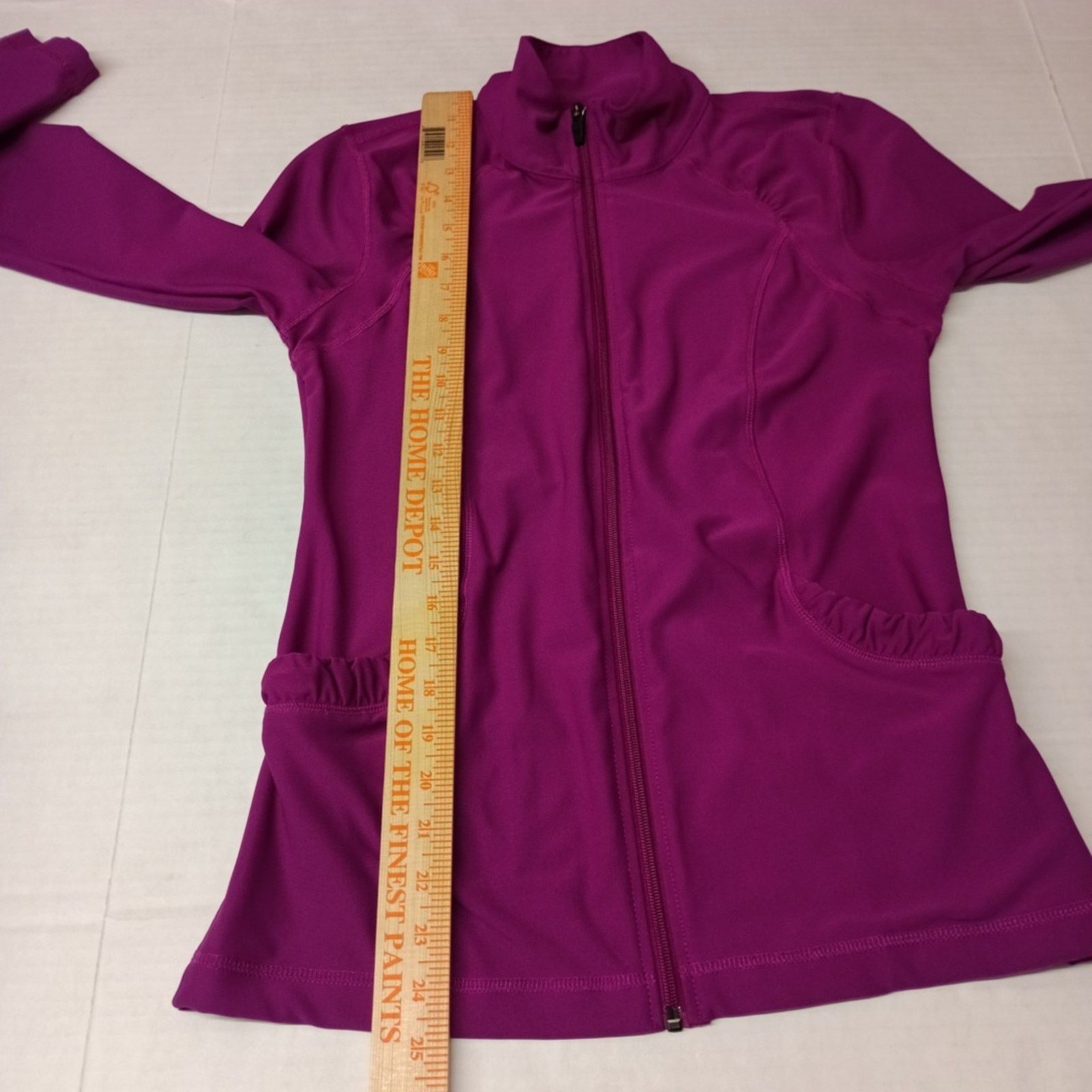 Other Xersion Purple Slim Fit Full Zip Track Jacket Pockets Size S Size S / US 4 / IT 40 - 7 Thumbnail
