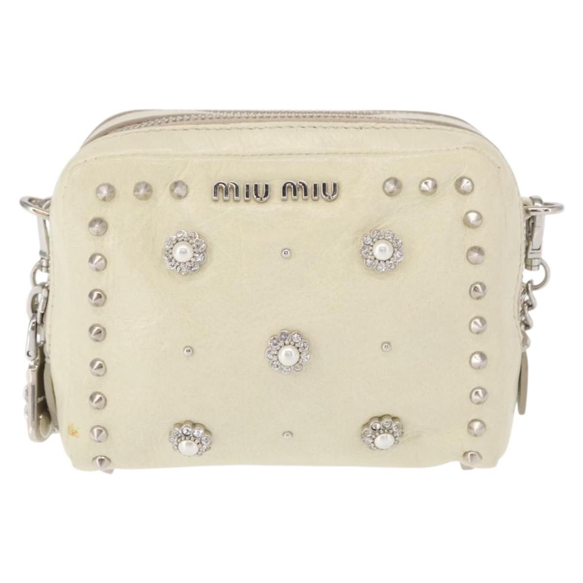 Miu Miu Miu Miu Chain Leather Size ONE SIZE - 1 Thumbnail