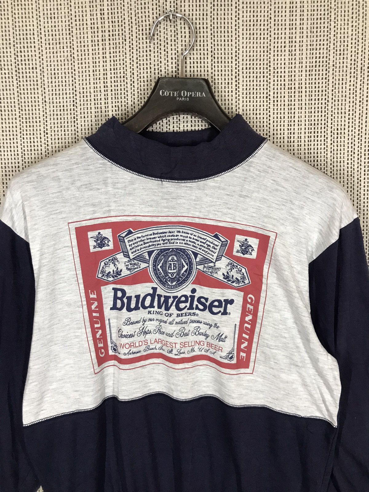 Budweiser ‼️VINTAGE BUDWRISER SWEATSHIRT DISTRESSED ‼️ Size US M / EU 48-50 / 2 - 2 Thumbnail