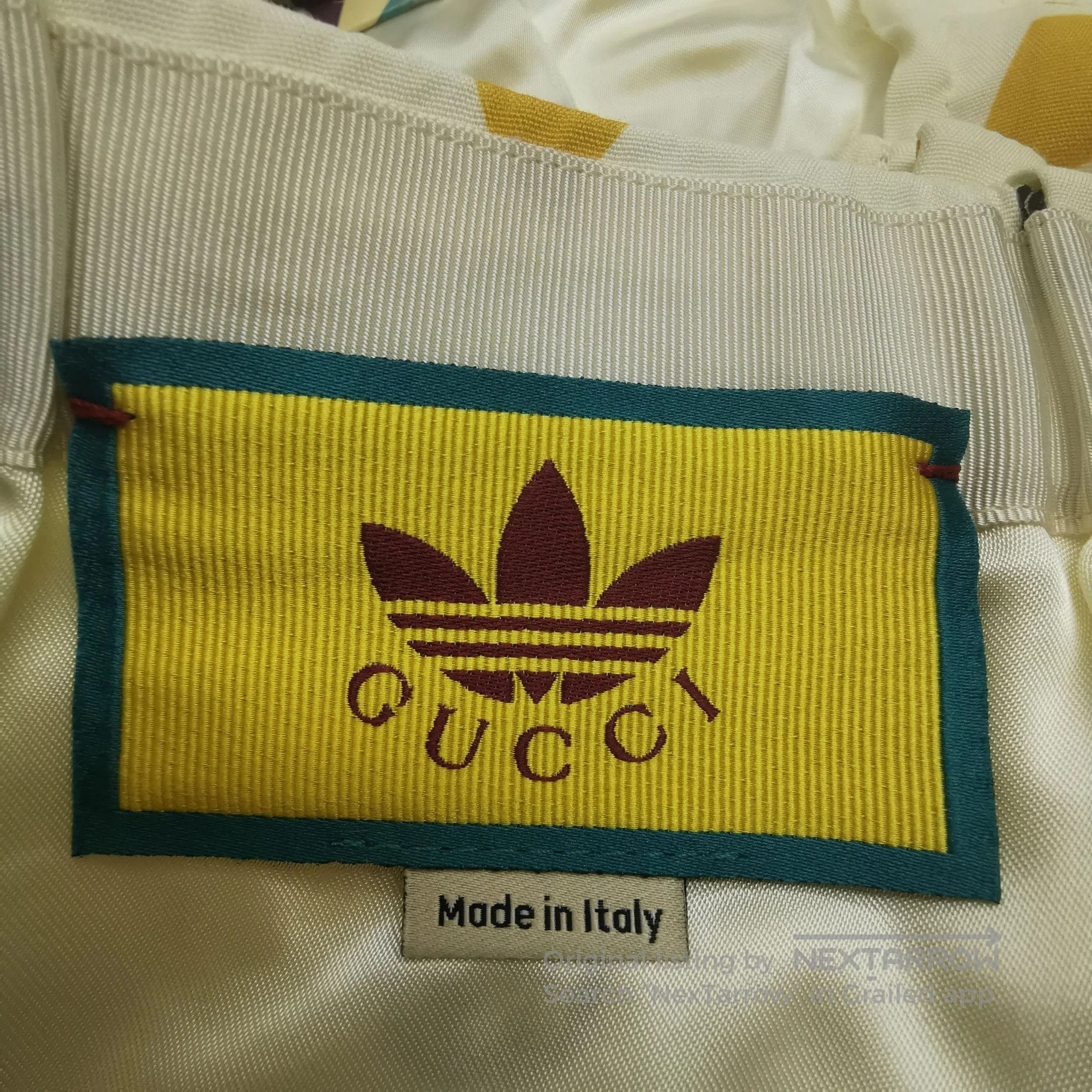 Gucci Gucci x adidas Collaborative Yellow Logo Shorts XXL. Size 41" - 2 Thumbnail