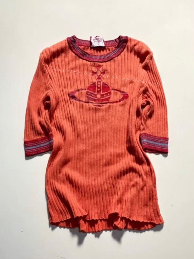 Vivienne Westwood Vivienne Westwood Vintage Knit Top Size XS / US 0-2 / IT 36-38 - 1 Thumbnail