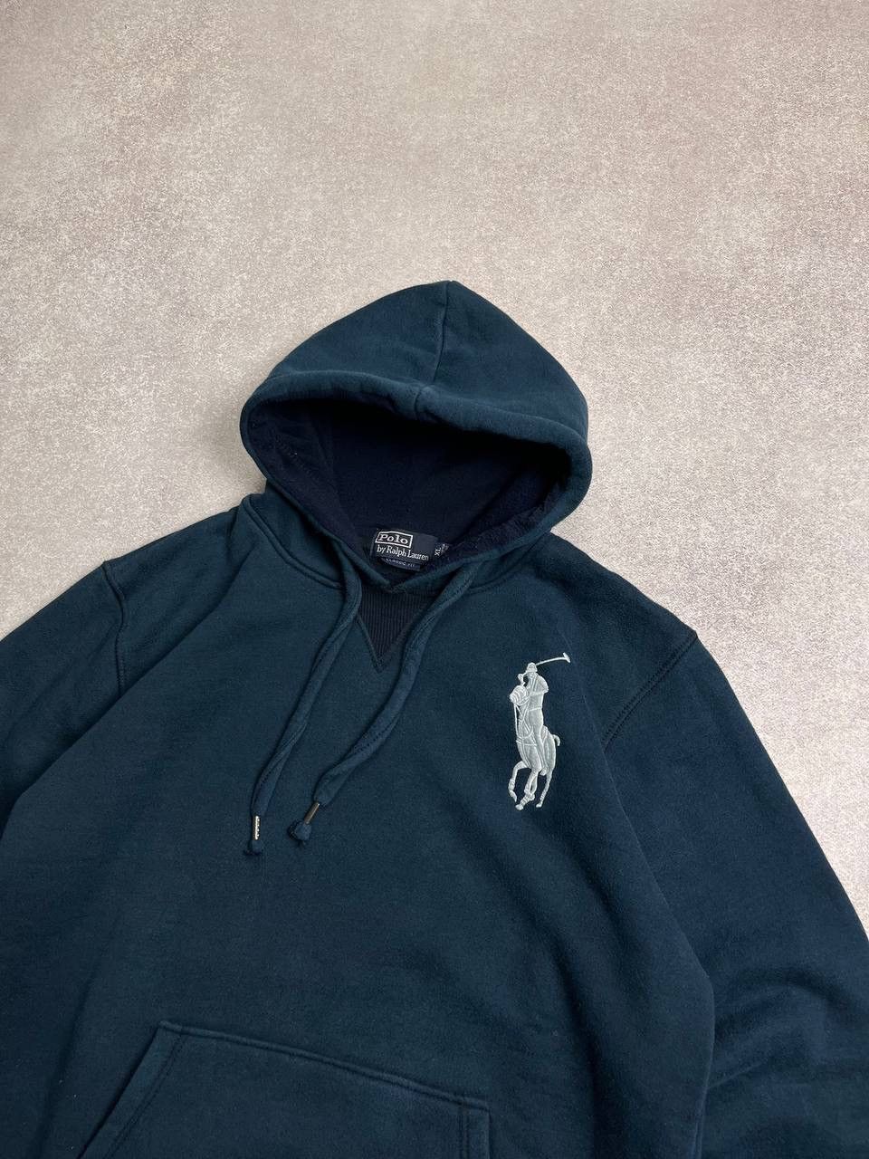 Polo Ralph Lauren Vintage Polo Ralph Lauren Big Pony Boxy Hoodie Y2K XL Size US XL / EU 56 / 4 - 3 Thumbnail
