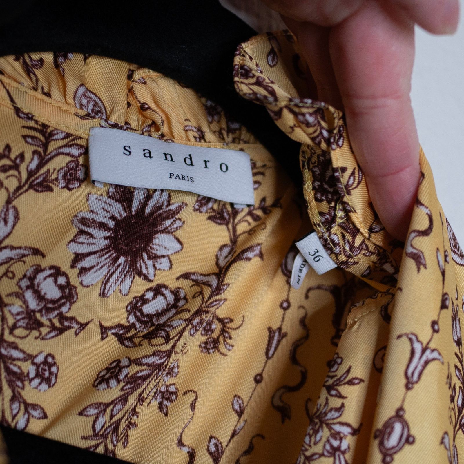 Sandro Sandro Suzette Mini Dress Size S / US 4 / IT 40 - 8 Thumbnail