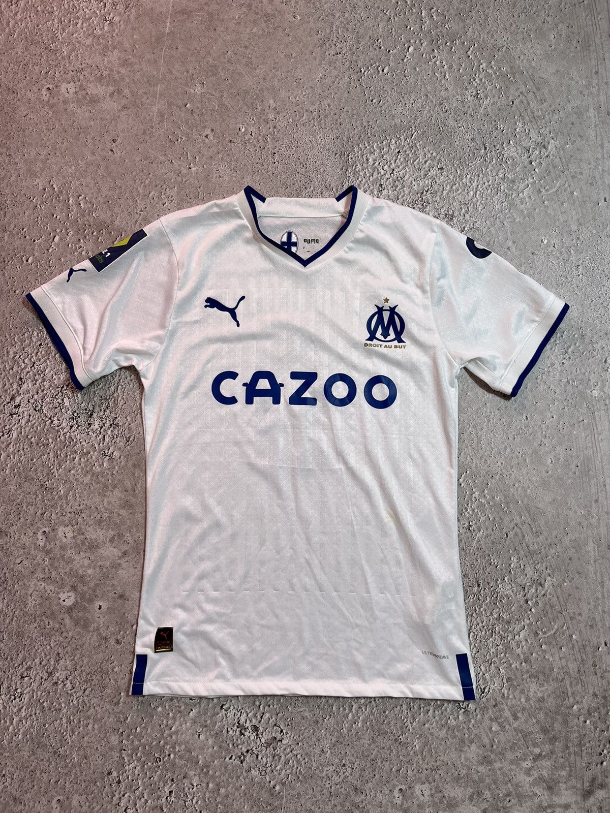 Puma #9 Vitihna Puma Soccer Jersey Droid au But Marseilles Size US S / EU 44-46 / 1 - 1 Thumbnail