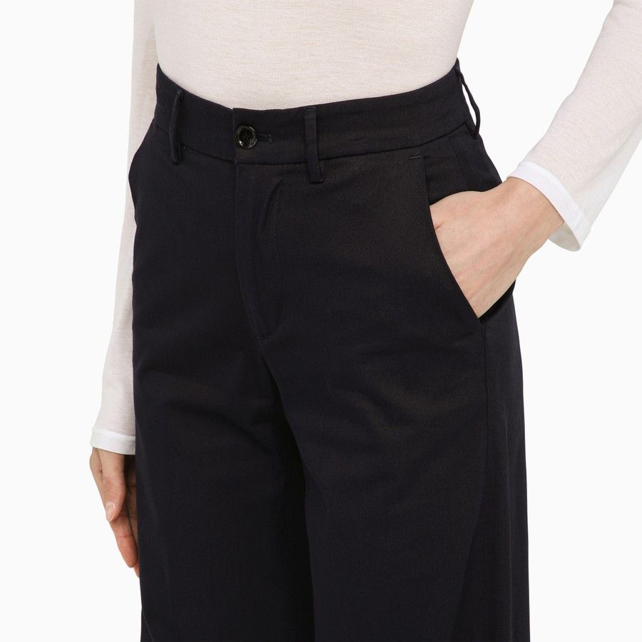 DEPARTMENT5 o1d2blof0824 Cotton Trousers in Navy Blue Size 28" / US 6 / IT 42 - 5 Thumbnail