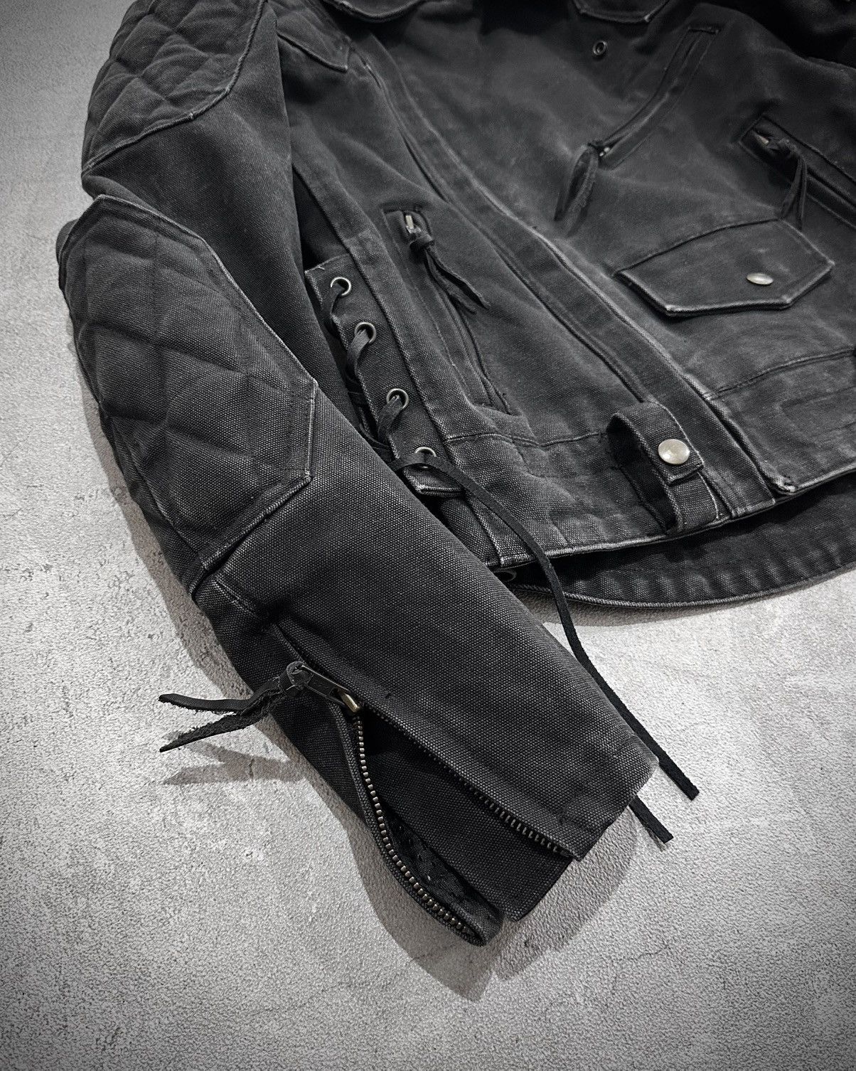 Kadoya Kadoya Diamond Cut Bikers Canvas Jacket Size US M / EU 48-50 / 2 - 4 Thumbnail