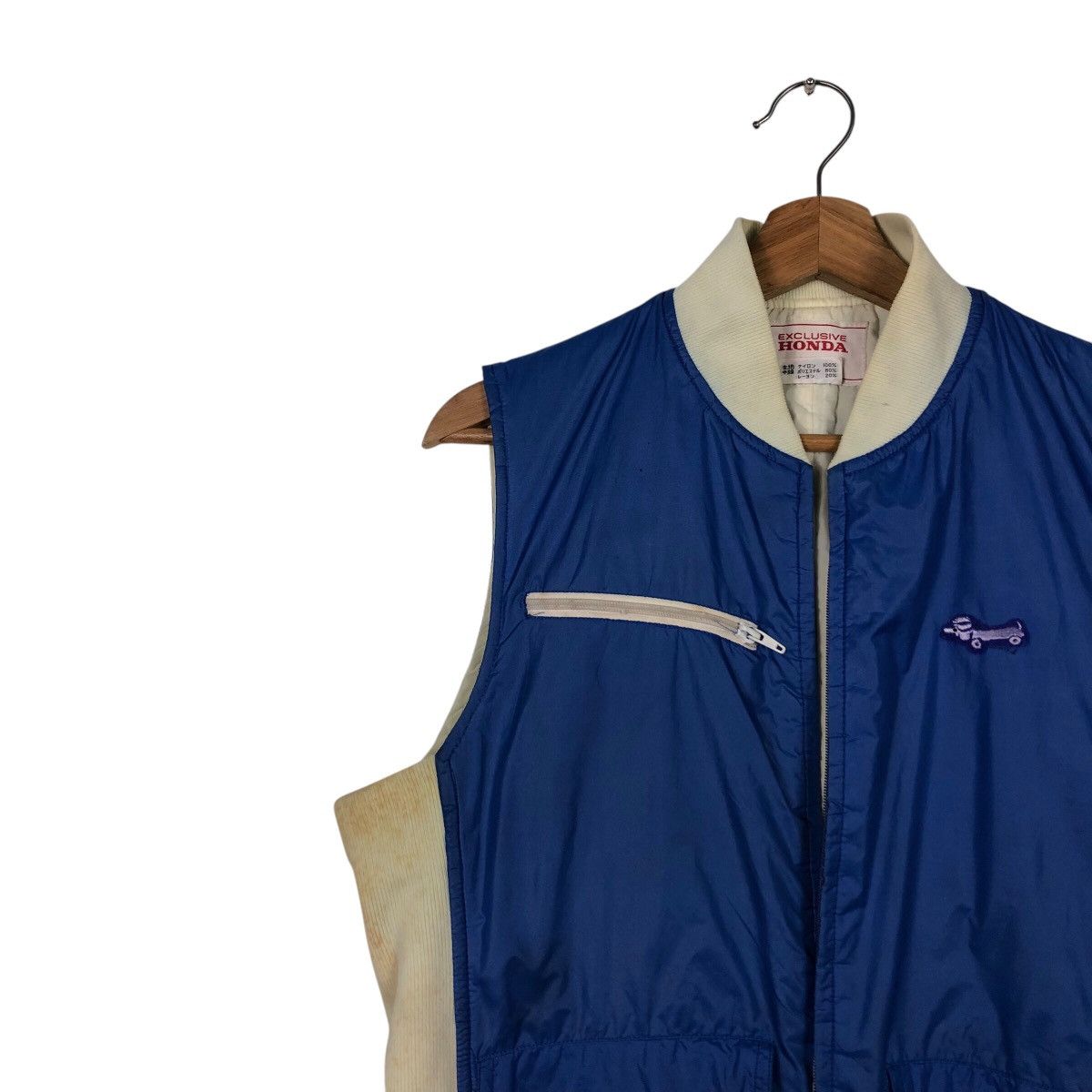 Japanese Brand 📌Vintage Puffer Vest Jacket Racing Exclusive Honda Size US M / EU 48-50 / 2 - 8 Thumbnail
