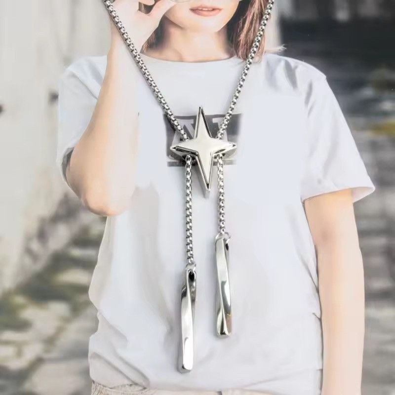 Jewelry Chokers Star Bolo Tie Pendants Necklace Size ONE SIZE - 5 Thumbnail