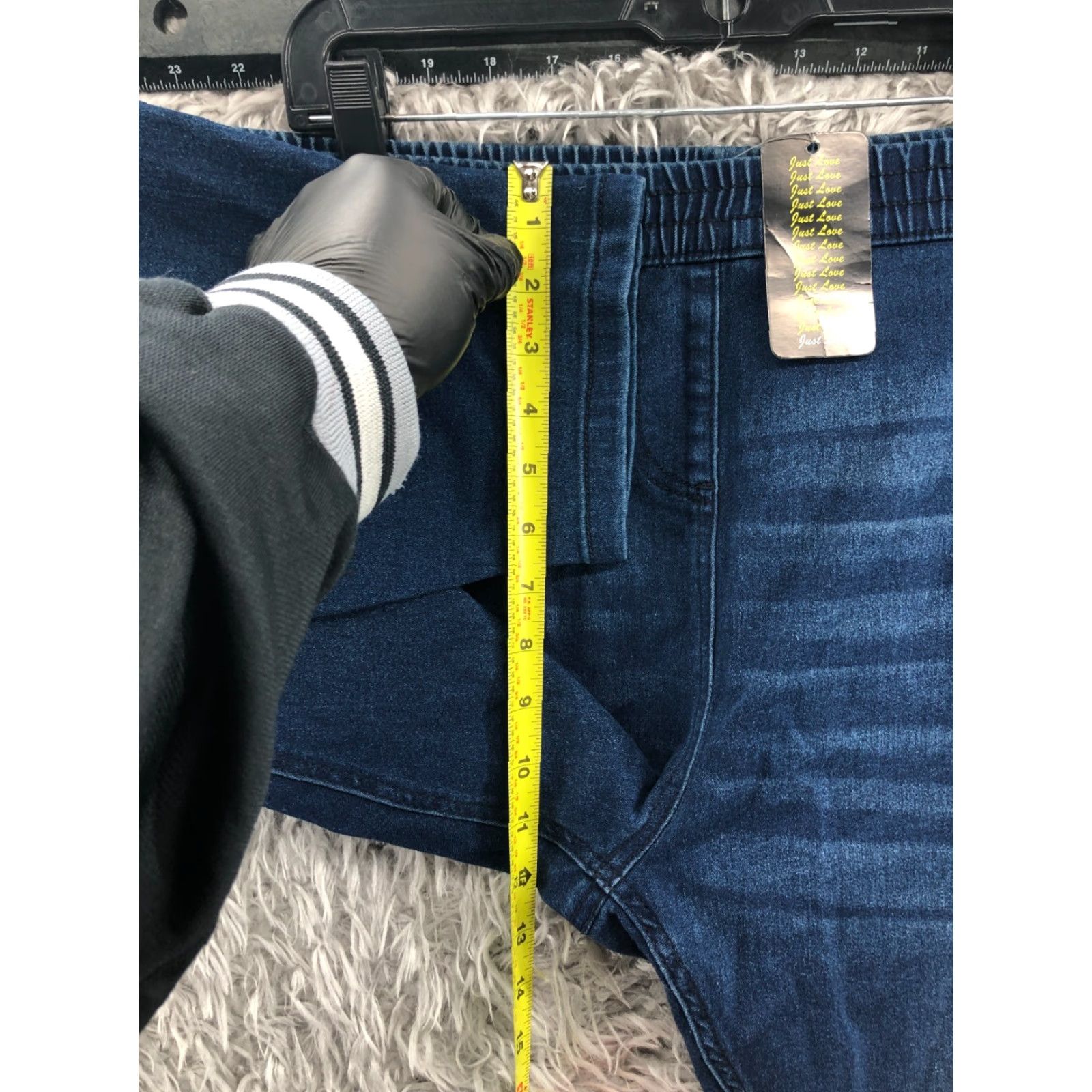 Vintage Just Love Pull On Jeans Womens Plus Size 2X Medium Wash Blue Size 40" / US 18 - 5 Thumbnail