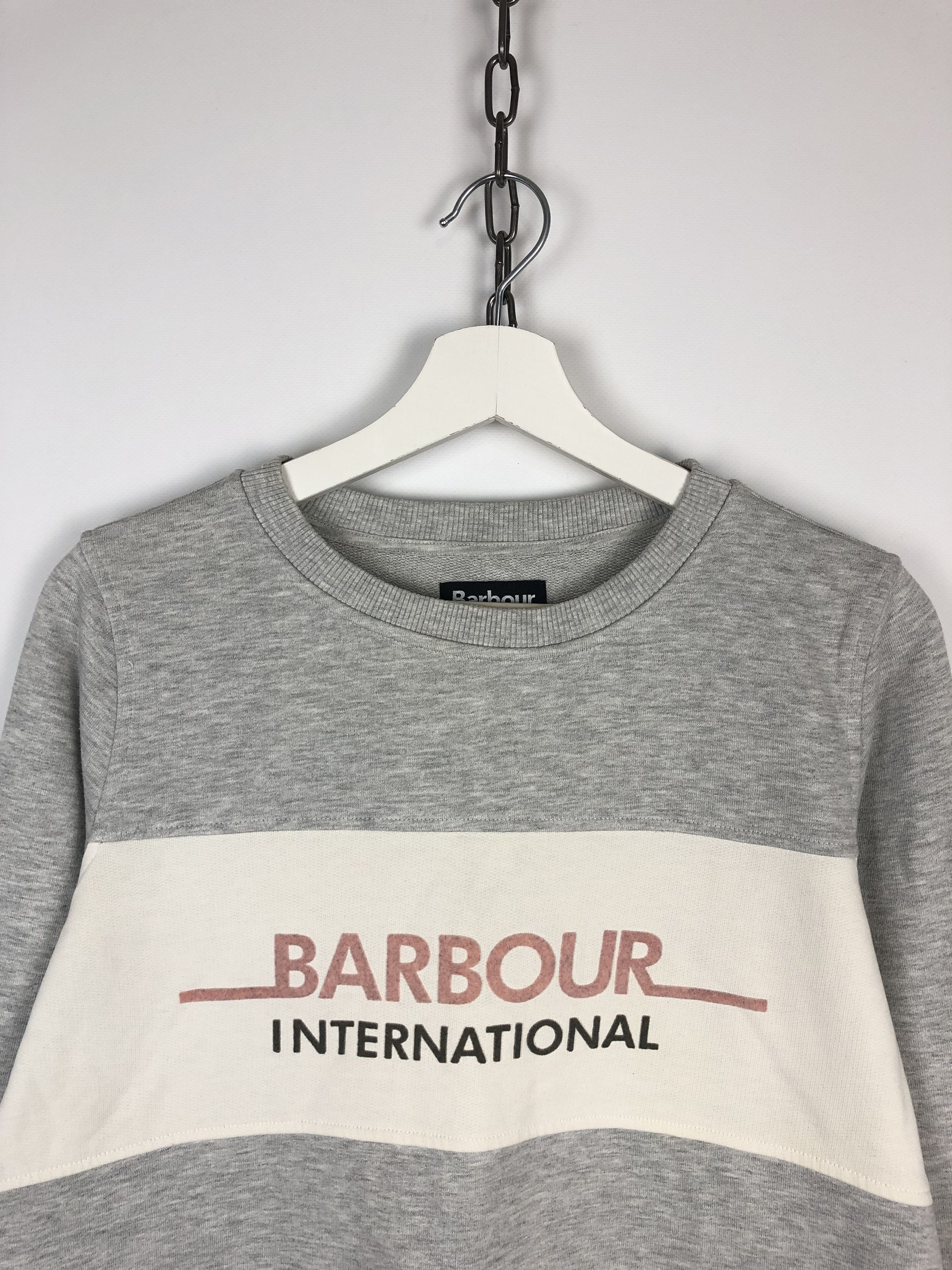 Barbour Barbour International Sweatshirt Shuttle Overlayer US6 UK10 Size M / US 6-8 / IT 42-44 - 2 Thumbnail