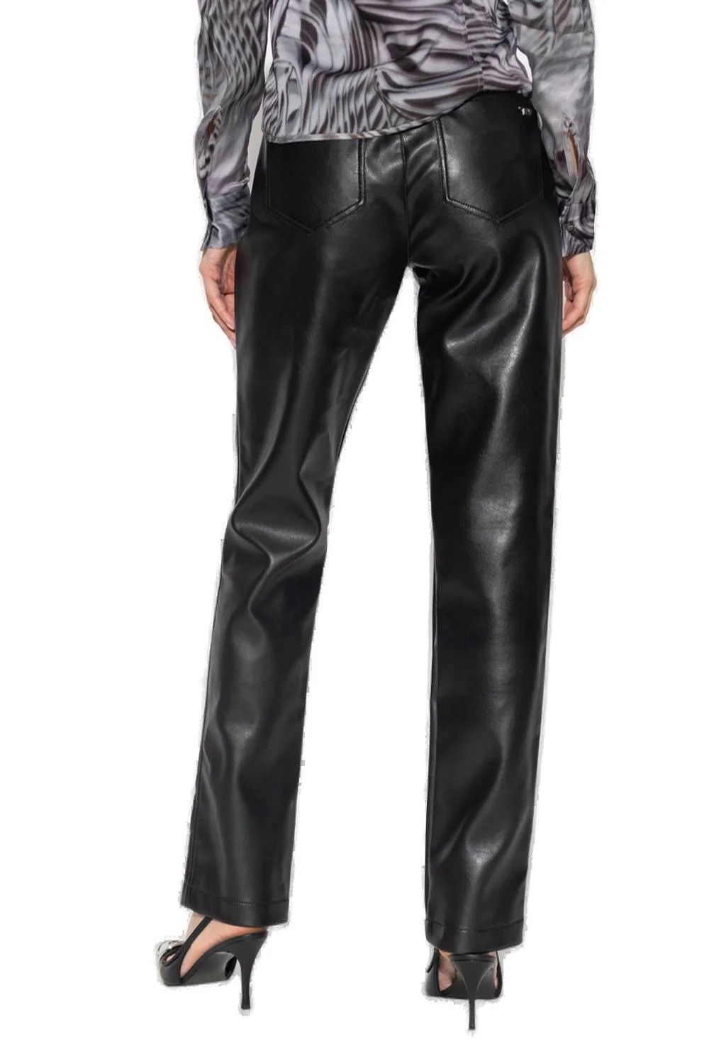 Diesel Parcy Straight Leg Pants Size 26" / US 2 / IT 38 - 2 Thumbnail