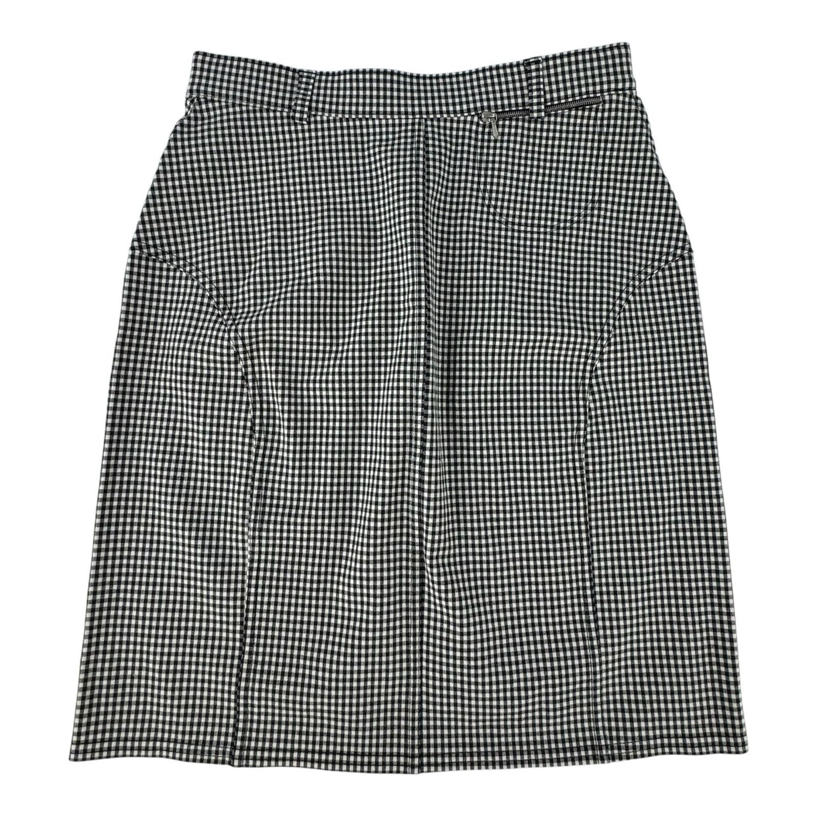 Gucci Gucci Vintage Gingham Skirt Size 28" / US 6 / IT 42 - 1 Thumbnail