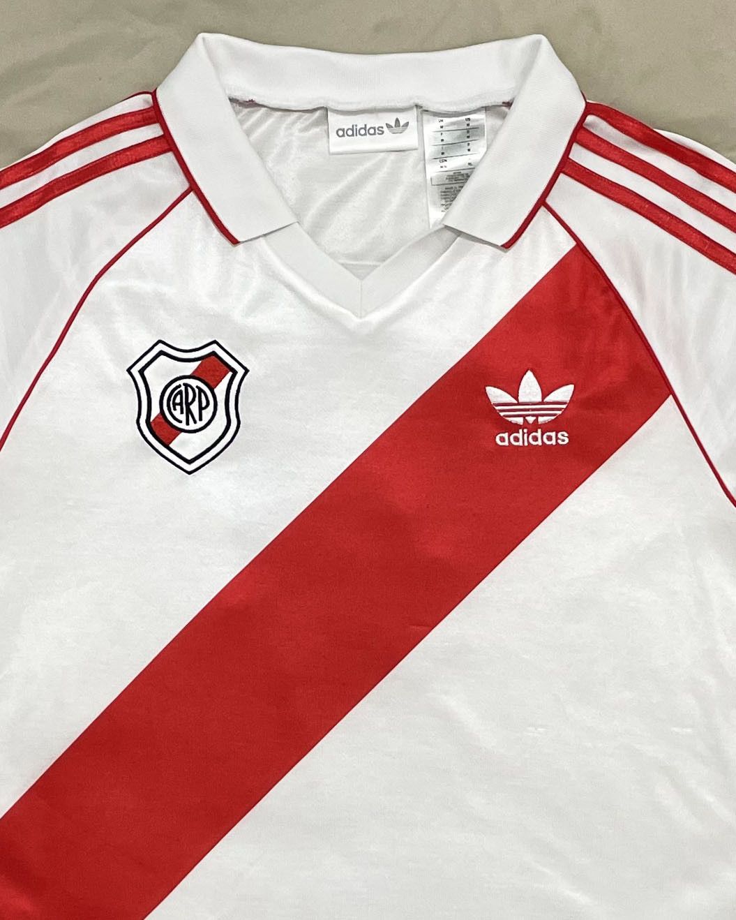 Adidas Long Sleeve River Plate Home Kit 1994 Reissue Jersey Size US M / EU 48-50 / 2 - 4 Thumbnail