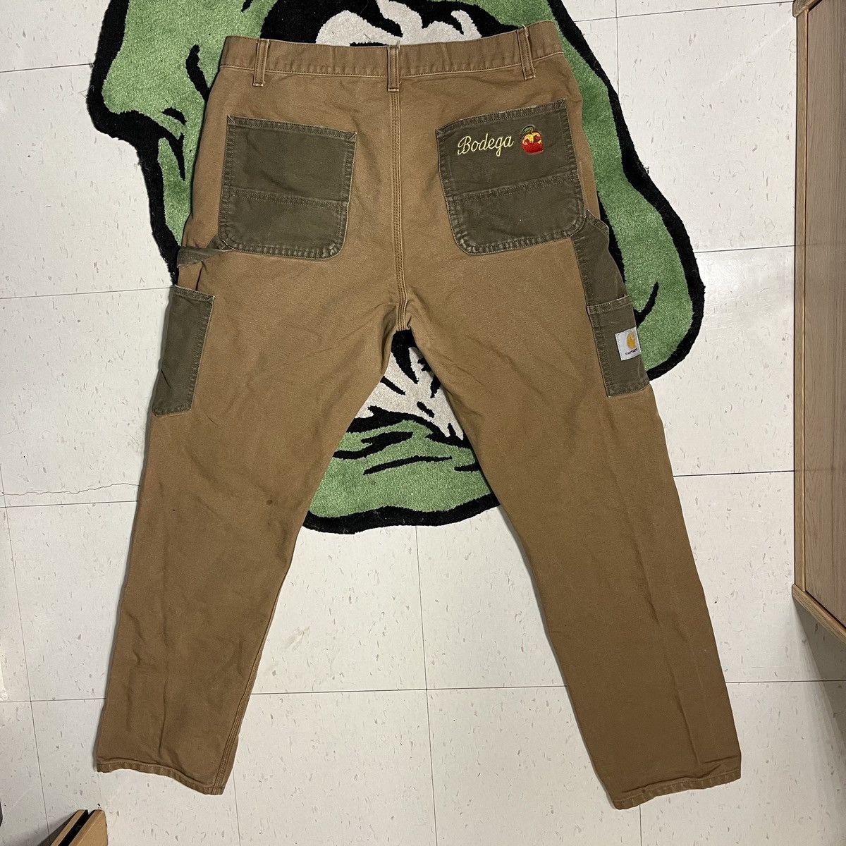 Bodega Carhartt X Bodega double knee work pants Size US 36 / EU 52 - 2 Thumbnail