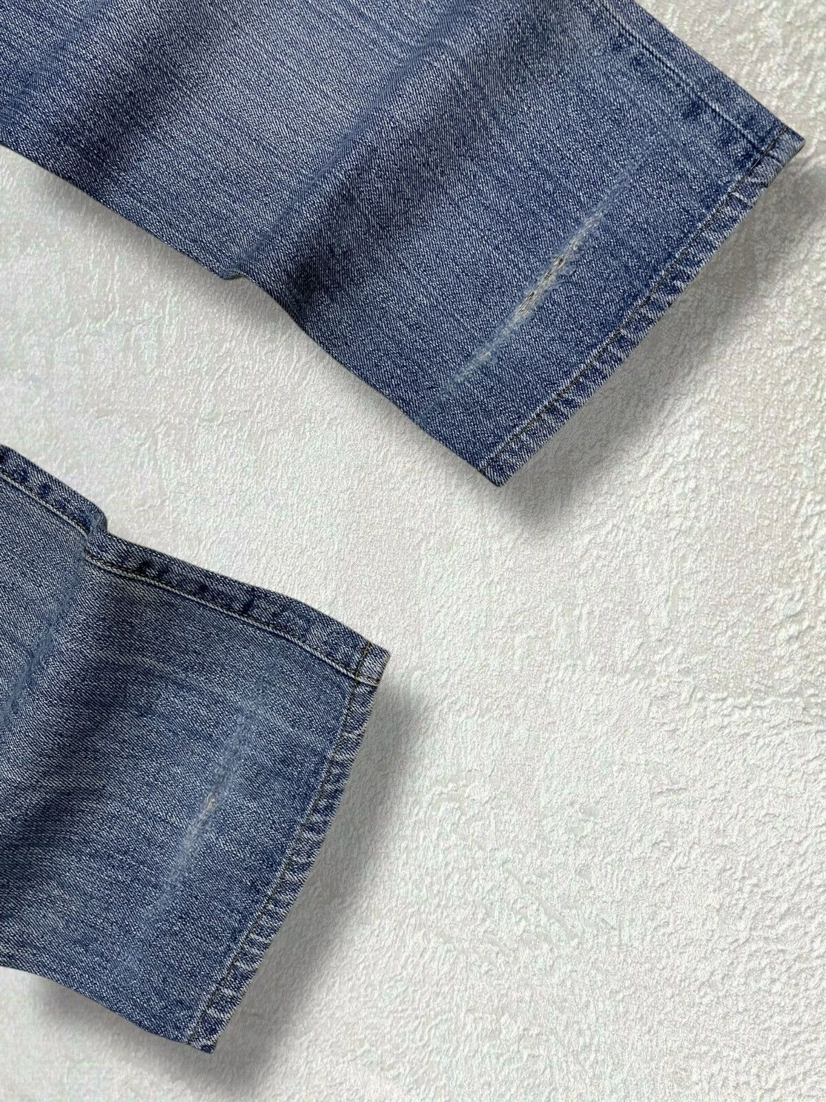 Hysteric Glamour Vintage 1990s Japan Designer Trash Karakuri Yakuza Denim Size US 32 / EU 48 - 13 Thumbnail