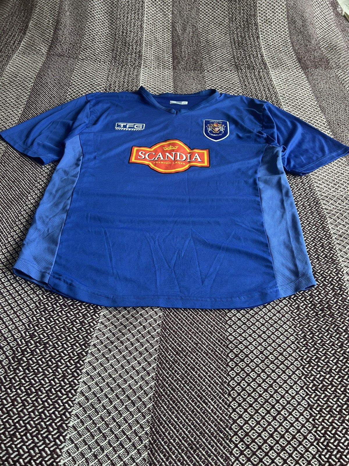Vintage Vintage Stockport Country Scandia TFG Football Jersey Size M Size US M / EU 48-50 / 2 - 4 Thumbnail