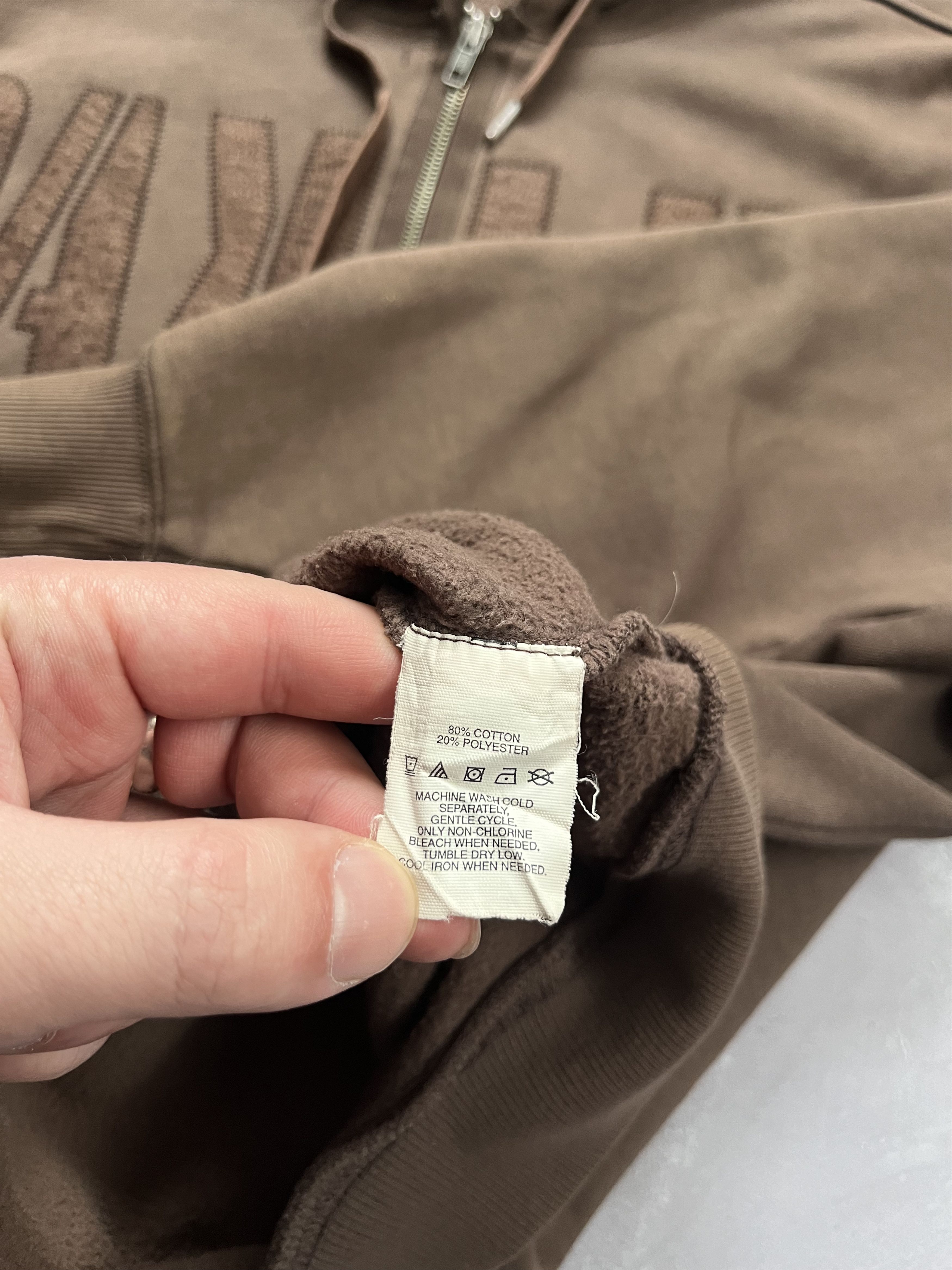 Oakley Vintage Oakley Y2K Hoodie Brown Full Zip Sweatshirt Big Logo Size US XL / EU 56 / 4 - 12 Thumbnail