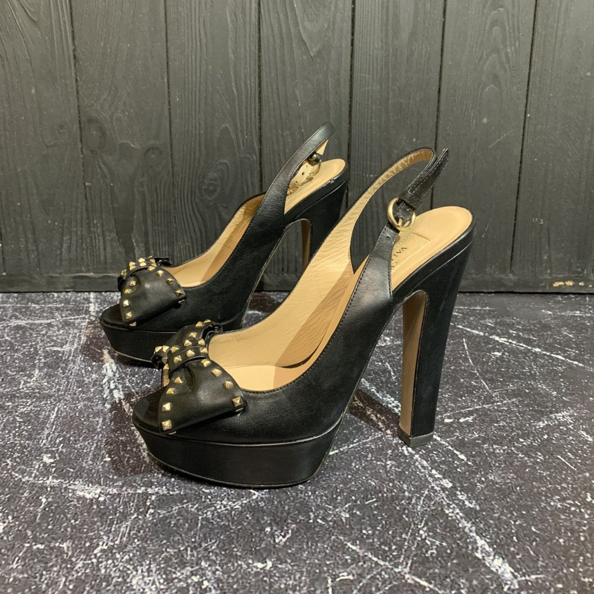 Valentino Valentino Garavani Women’s Leather Heels Size 36 Size US 6 / IT 36 - 3 Thumbnail