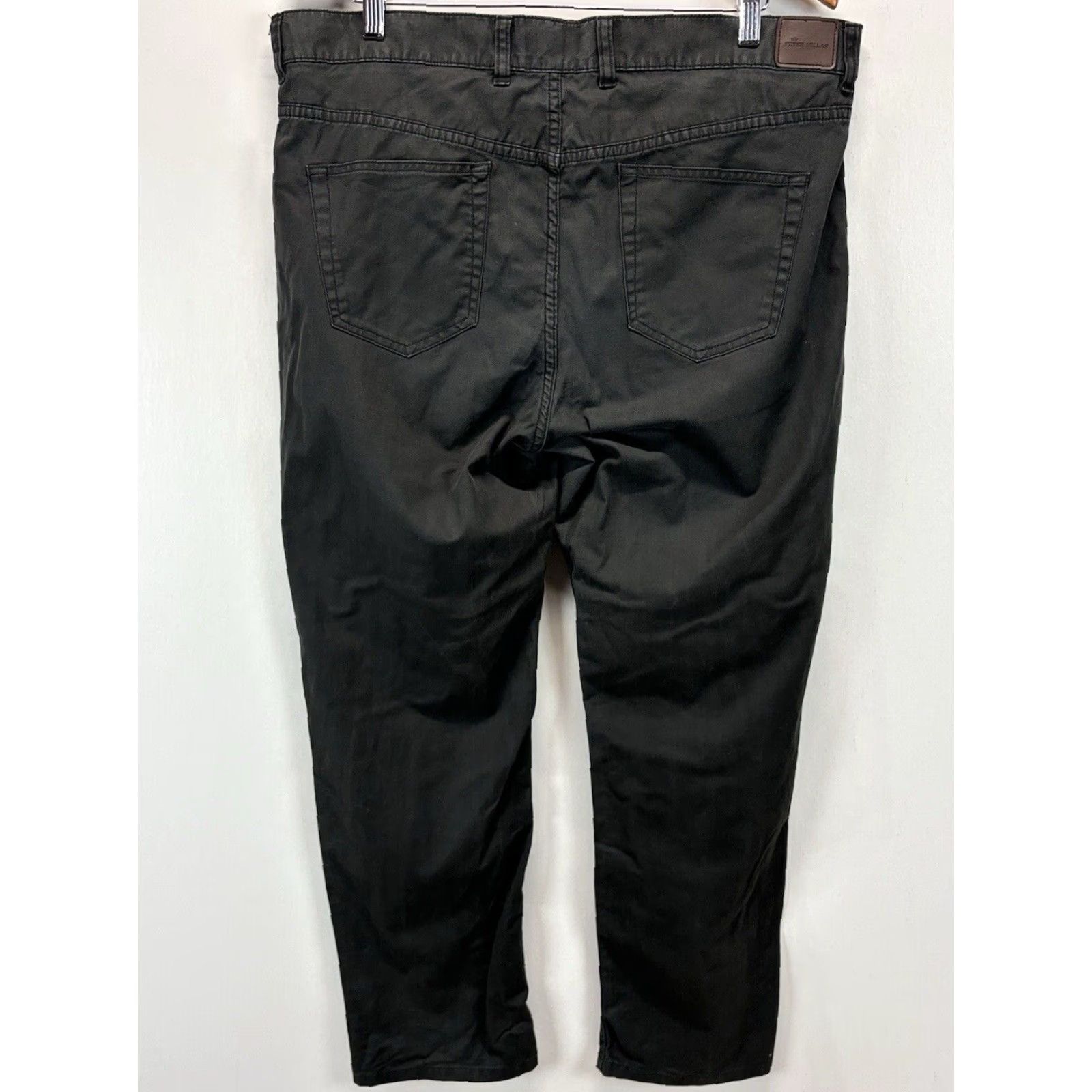 Peter Millar Peter Millar 5 Pocket Pima Cotton Pants Pants Men Gray Golf Casual 38x29.5 Regular Adult Gray Size US 38 / EU 54 - 3 Thumbnail