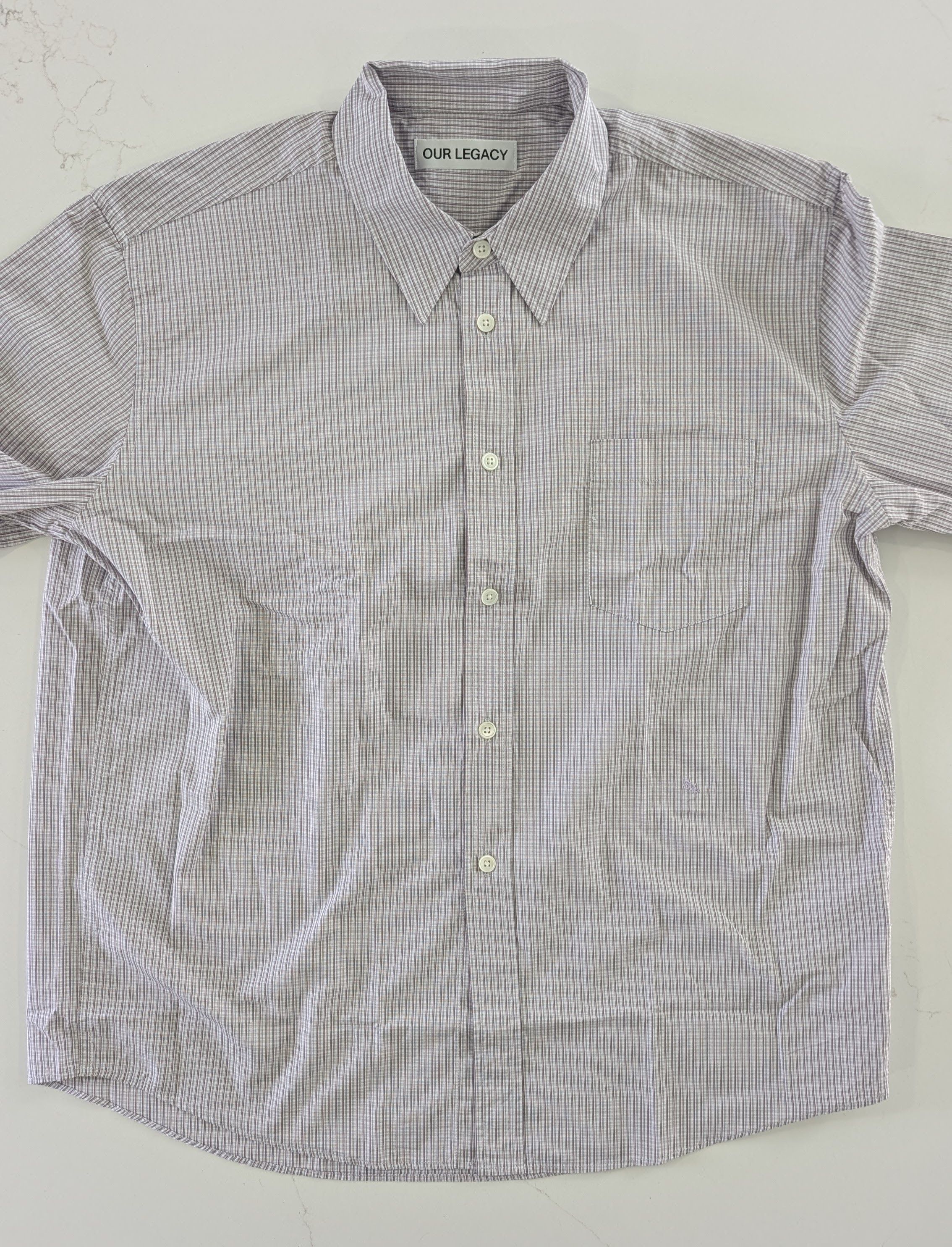 Our Legacy Our Legacy Beyond BD Shirt Drive In Check Size 50 L Size US L / EU 52-54 / 3 - 7 Thumbnail