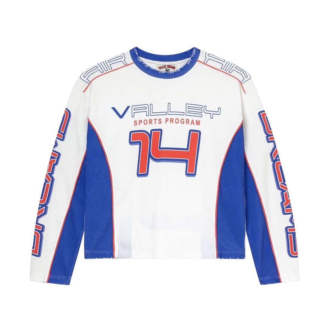 Vale Forever Air Force Thermal Tee 'White/Blue' Size US S / EU 44-46 / 1 - 1 Thumbnail