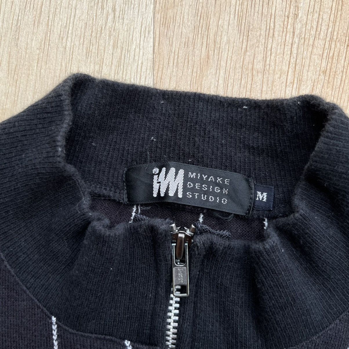 Issey Miyake ISSEY MIYAKE STRIPES LONG SLEEVE HALF ZIP Size US M / EU 48-50 / 2 - 3 Thumbnail