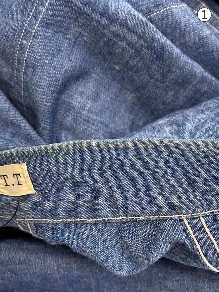 Taiga Takahashi Blue Cotton Shop Coat Size US S / EU 44-46 / 1 - 7 Thumbnail