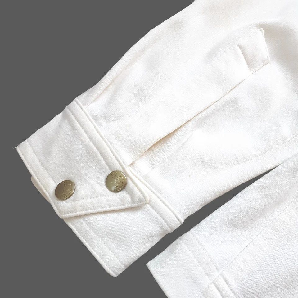 Thierry Mugler MTM Thierry Mugler Vintage Jacket Stretch White Size XS / US 0-2 / IT 36-38 - 9 Thumbnail