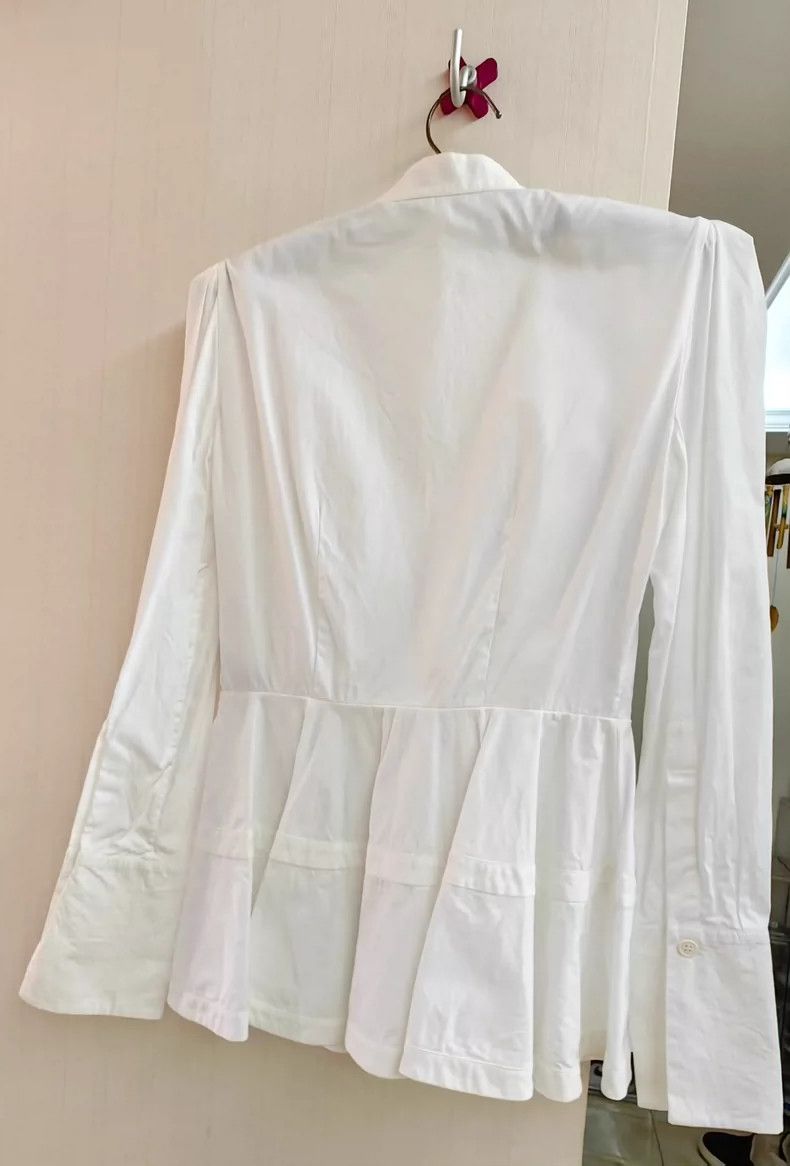 Alexander McQueen Alexander McQUEEN size 40 Skirt and waist cinching white s Size M / US 6-8 / IT 42-44 - 3 Thumbnail