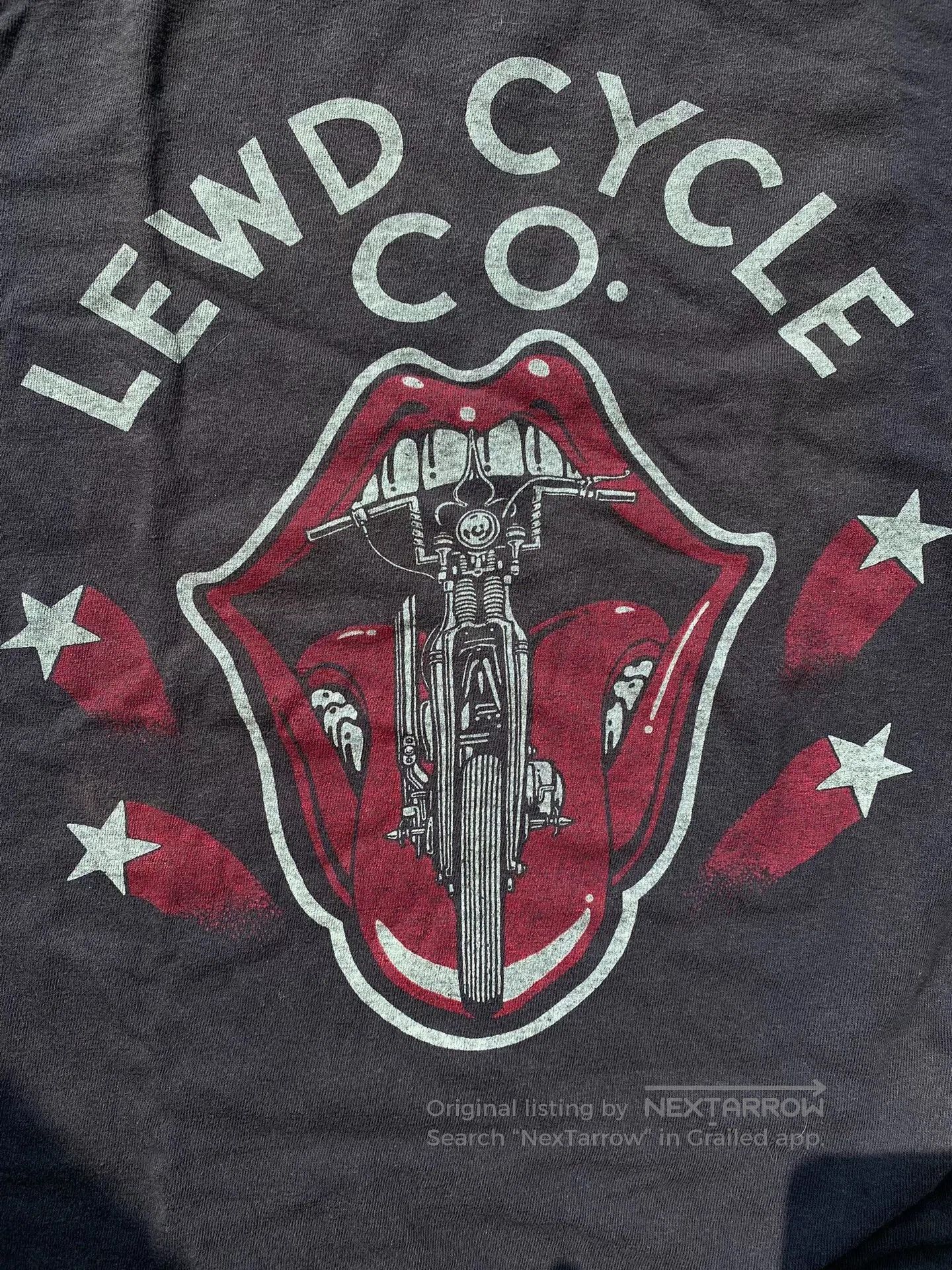 Freewheelers Lewd Cycle Co. Oakland Tee. Size US M / EU 48-50 / 2 - 3 Thumbnail