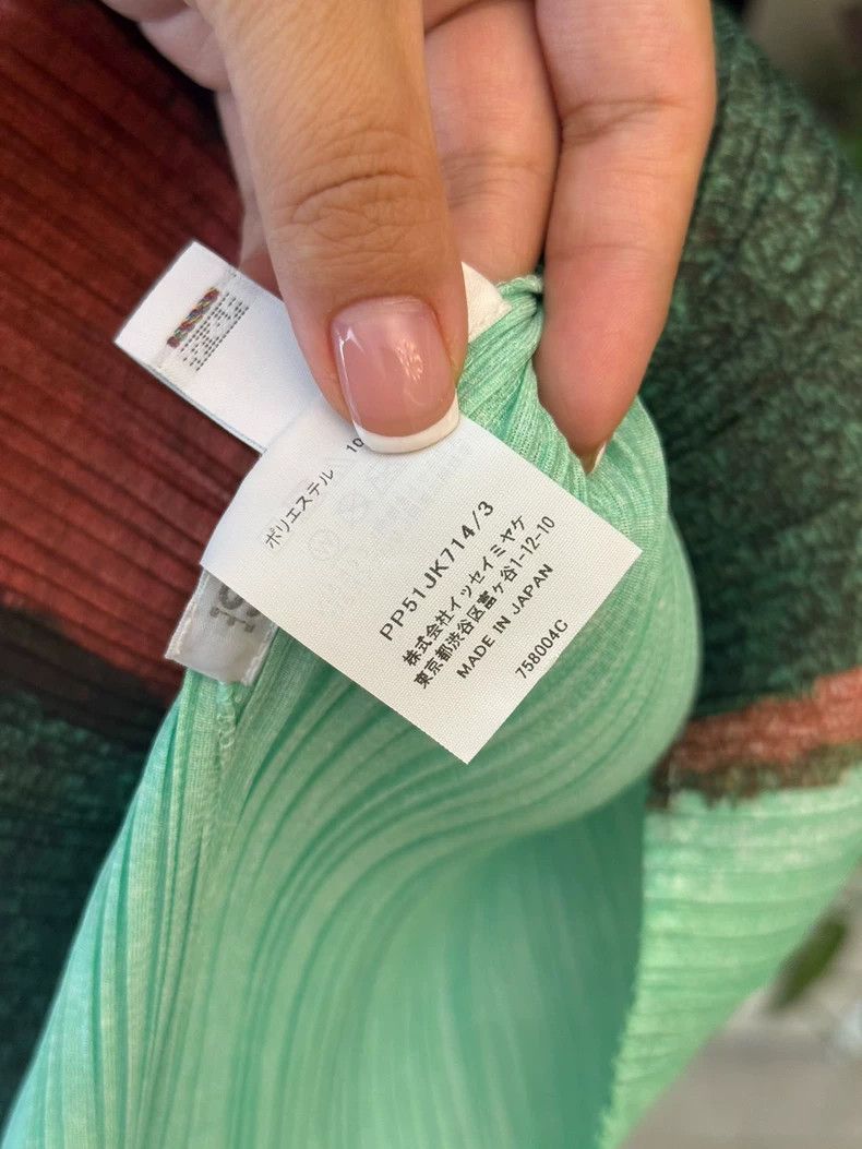 Issey Miyake Issey Miyake Sleeveless green vest Size L / US 10 / IT 46 - 6 Thumbnail