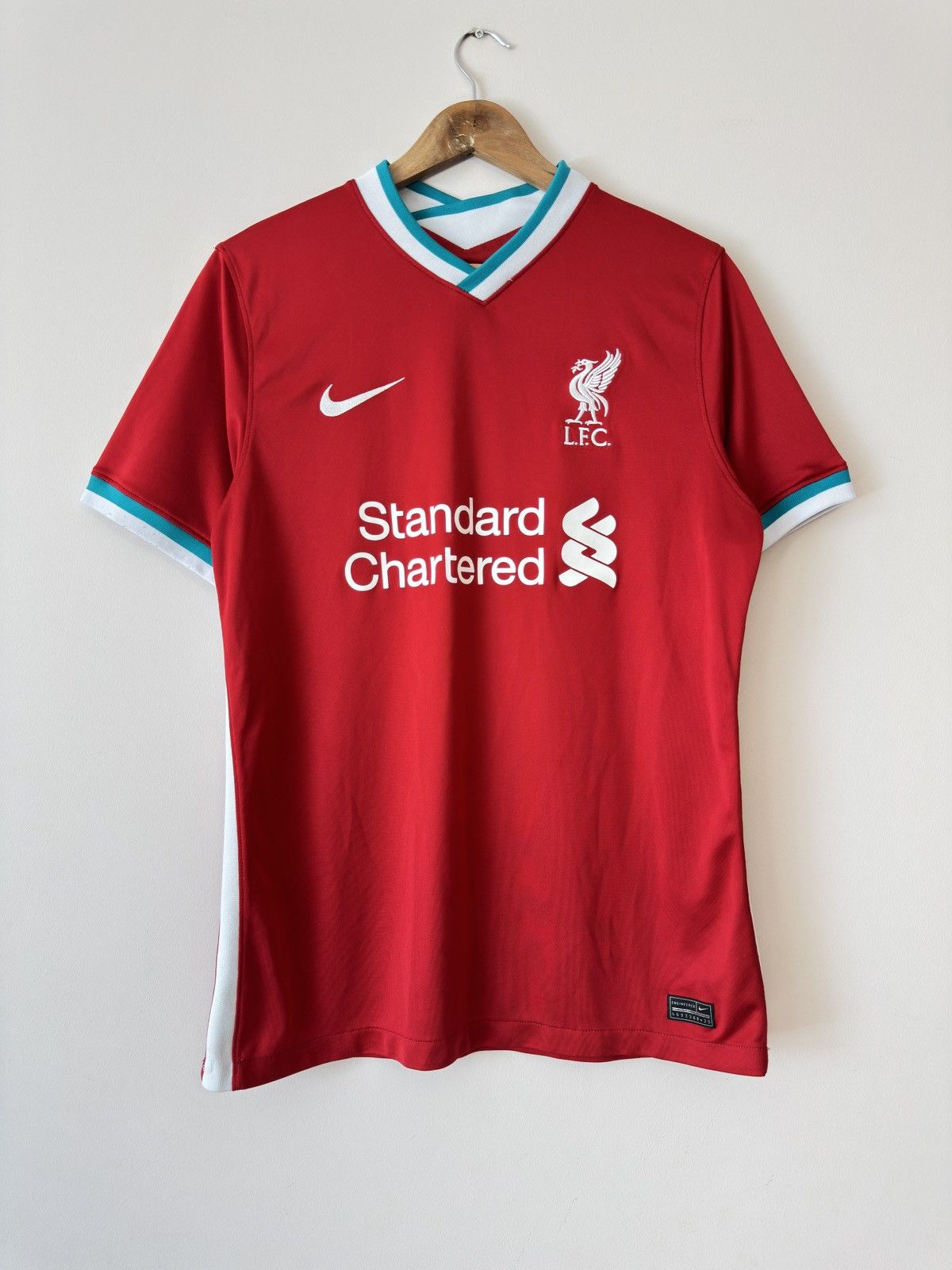 Nike Liverpool 2020-2021 Home Soccer Jersey Football Shirt Kit Size US L / EU 52-54 / 3 - 1 Thumbnail