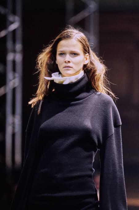Yohji Yamamoto Yohji Yamamoto 1998 A/W Bishop Sleeves Black Sweater. Size ONE SIZE - 24 Thumbnail