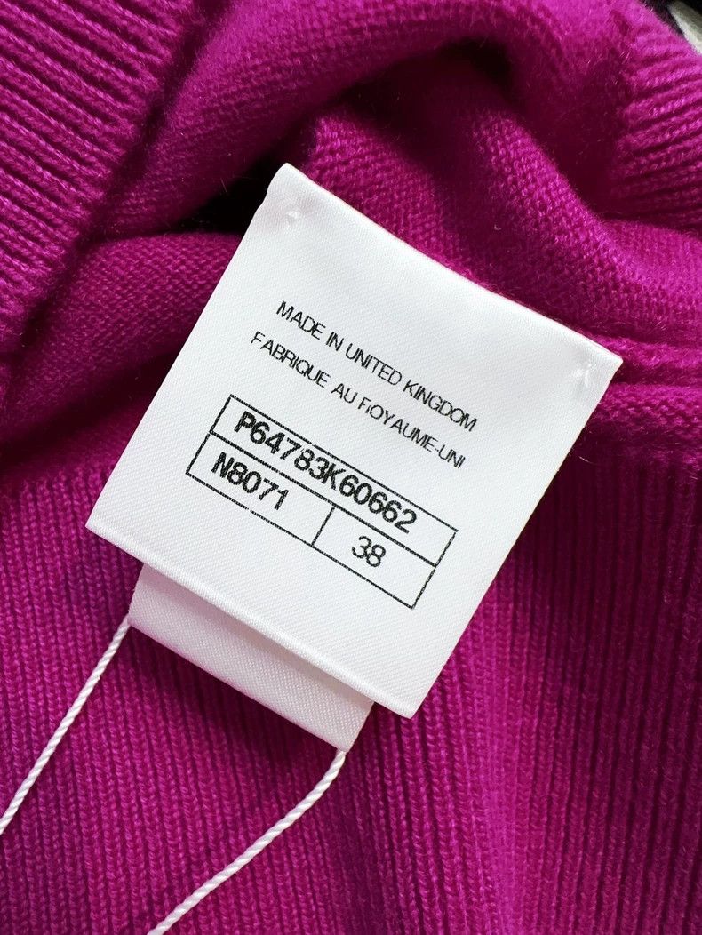 Chanel Chanel 20A Kangpeng Street Show Purple Cashmere Suspender Size XS / US 0-2 / IT 36-38 - 8 Thumbnail