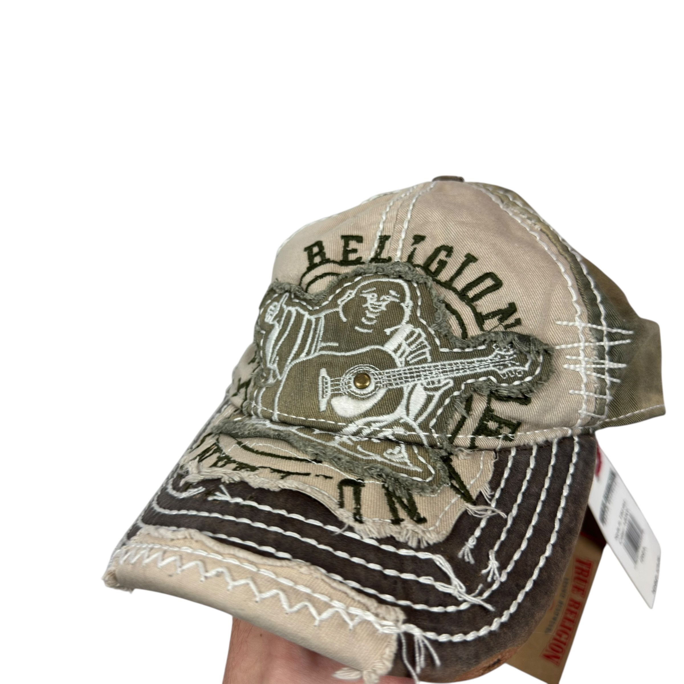 Japanese Brand × True Religion × Vintage True Religion vintage Big Buddha Strapback Adjustable Cap Size ONE SIZE - 5 Thumbnail