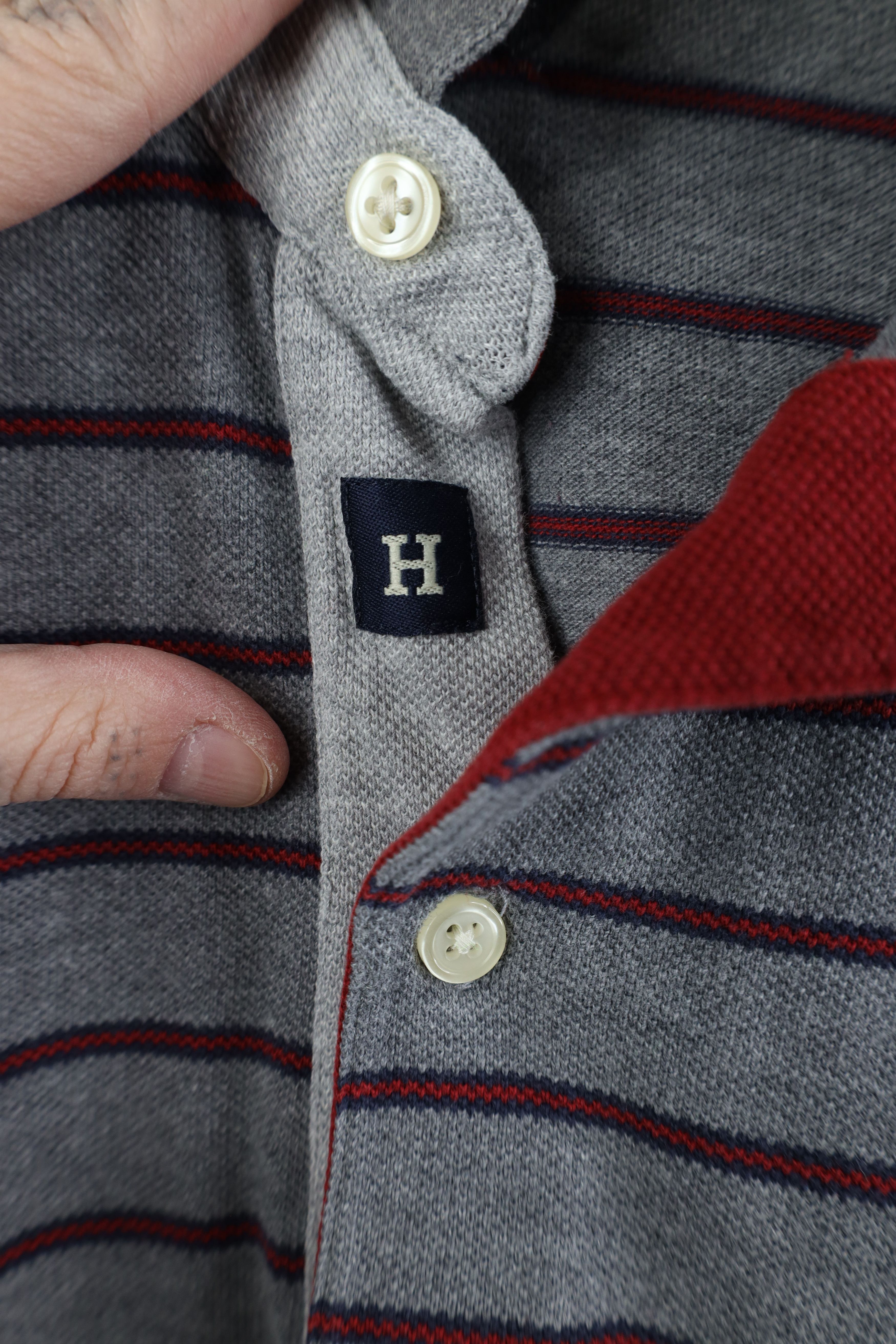 Tommy Hilfiger Vintage 90s Tommy Hilfiger Long Sleeve Rugby Polo Size US XXL / EU 58 / 5 - 5 Thumbnail