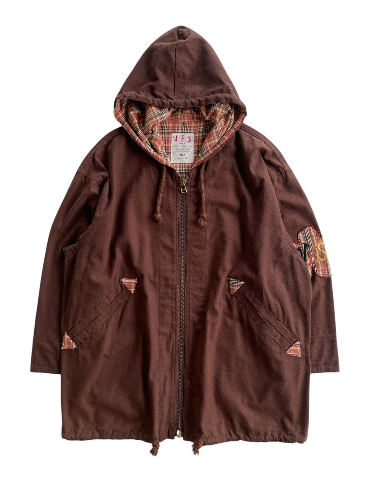 Japanese Brand Vintage Vetements Hommes Oversize Hooded Canvas Parka Size US M / EU 48-50 / 2 - 1 Thumbnail