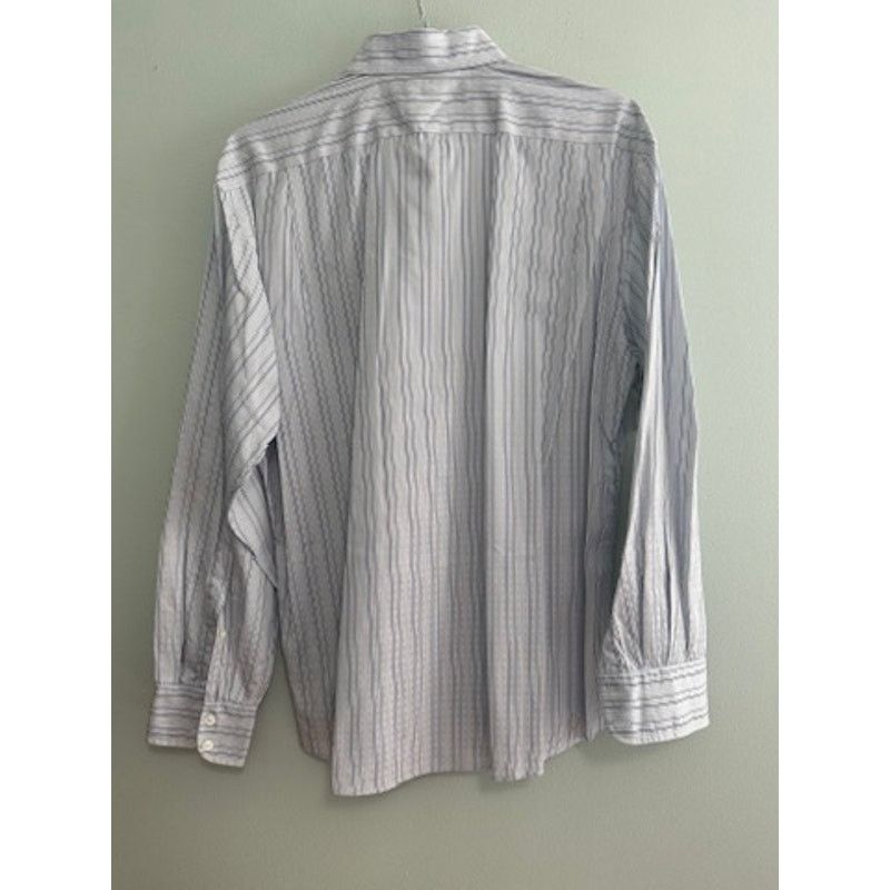 Faconnable Faconnable blue striped button down size L Size US L / EU 52-54 / 3 - 3 Thumbnail