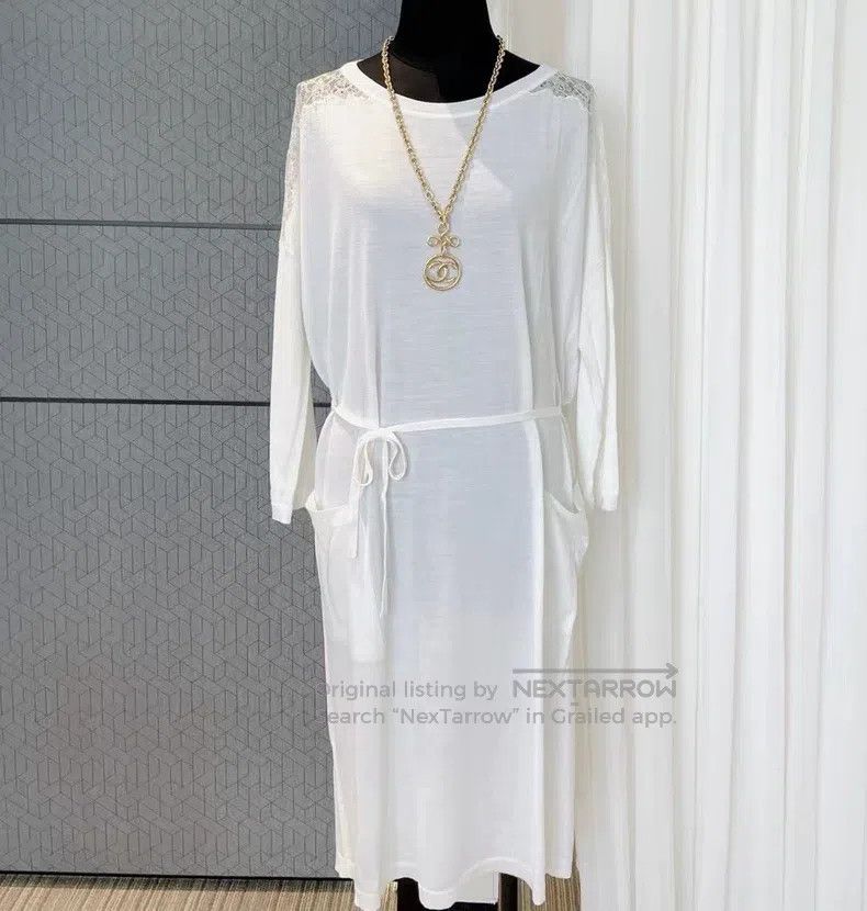 Valentino Valentino Cashmere lace dress Size S / US 4 / IT 40 - 1 Thumbnail