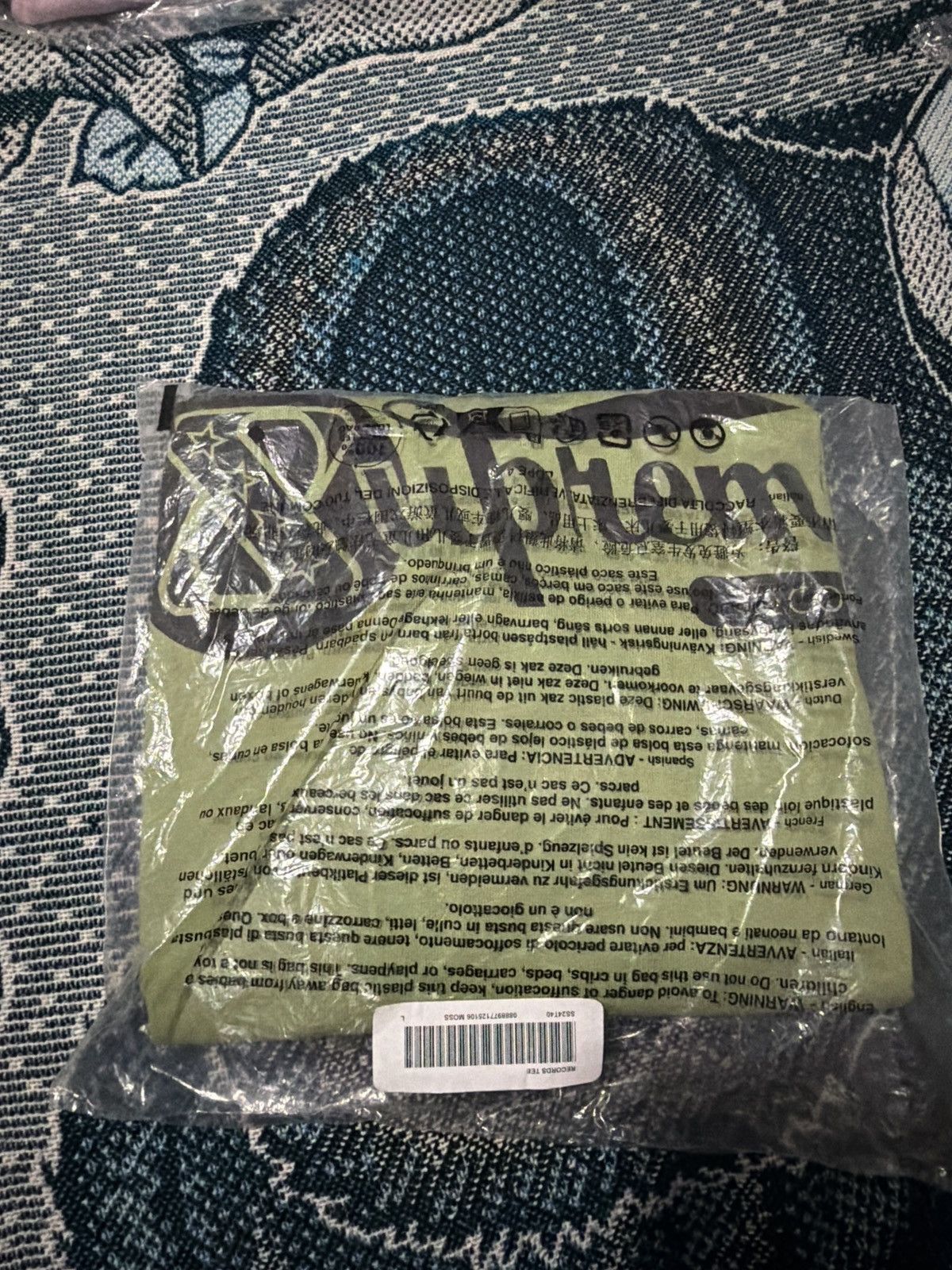 Supreme Supreme Records Tee SS24 Size US L / EU 52-54 / 3 - 2 Thumbnail