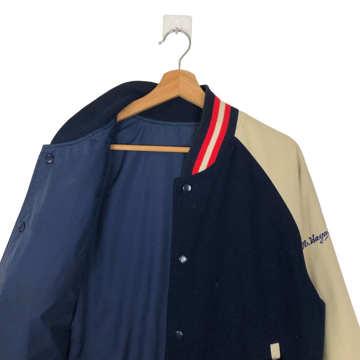 Japanese Brand 🔥VINTAGE VARSITY JACKET WOOL VALIO SPORTSWEAR KENKODO Size US L / EU 52-54 / 3 - 9 Thumbnail
